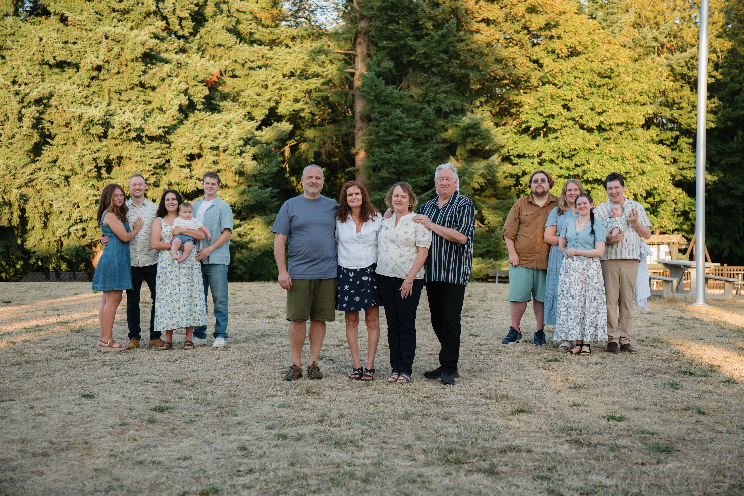Courtney’s family. Photographer in Washington Sophia D