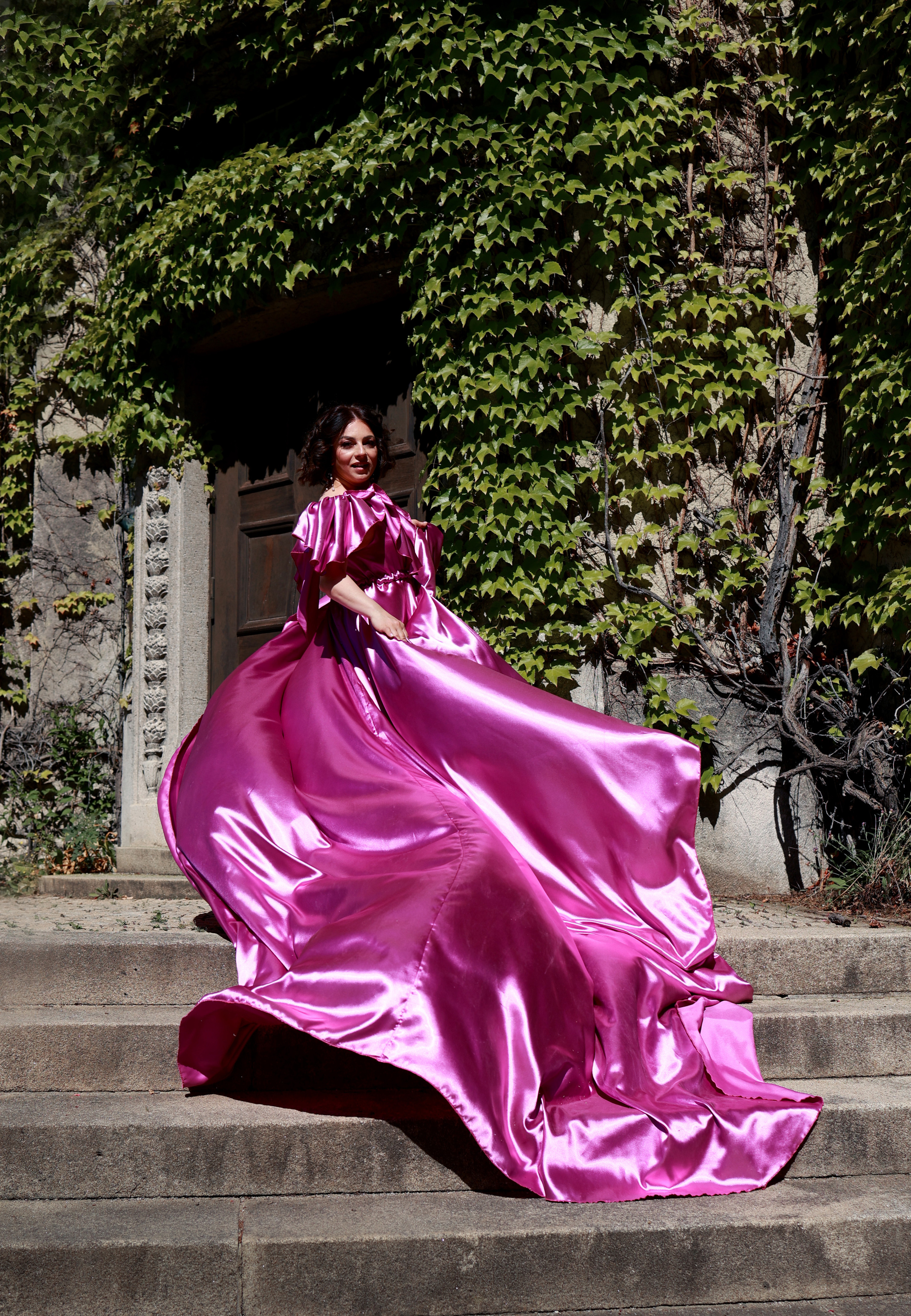 Long dresses shooting. Photographer in Munich