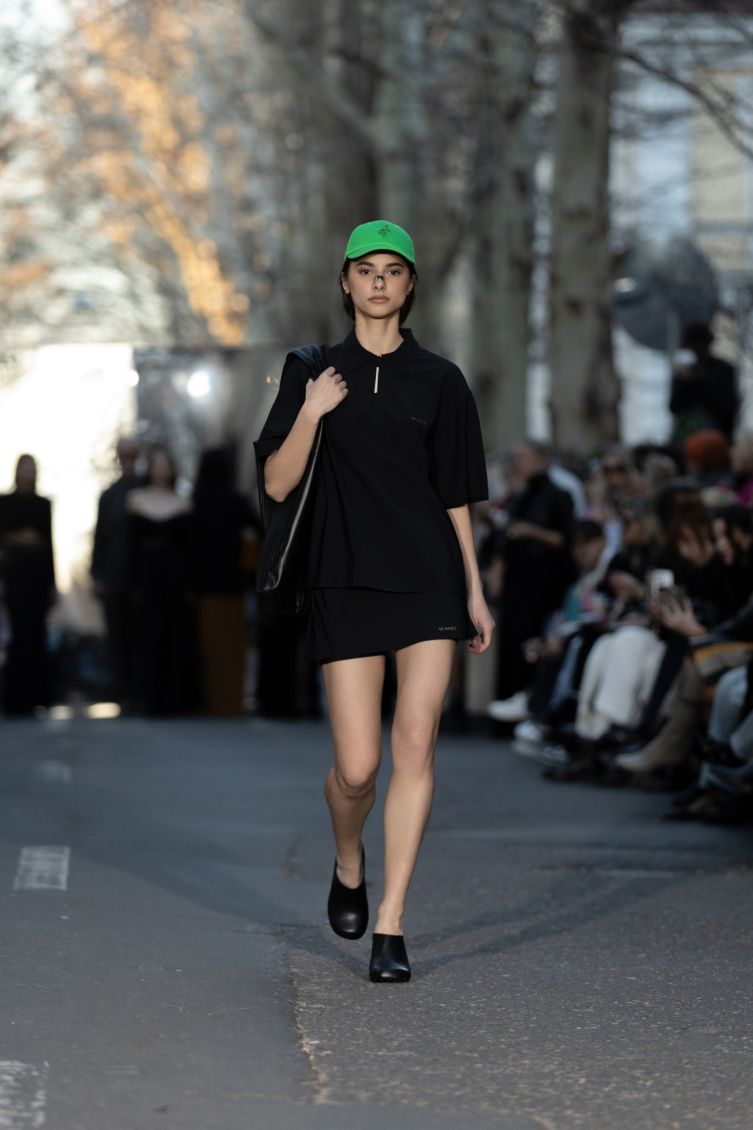 Runway show. Captured by Hallovud