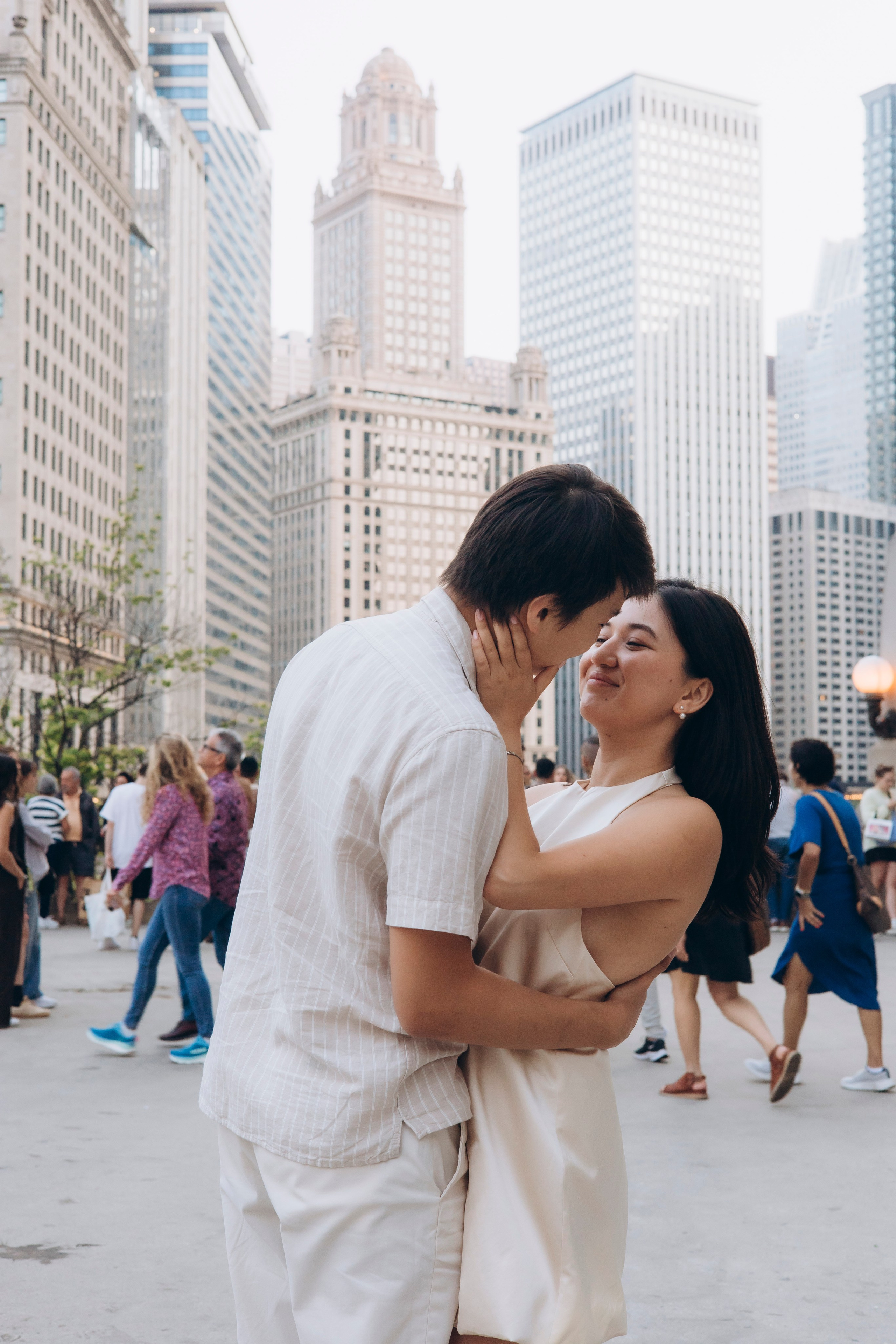 Downtown Chicago Couples Session — Chicago Photographer — Margarita Chudinova
