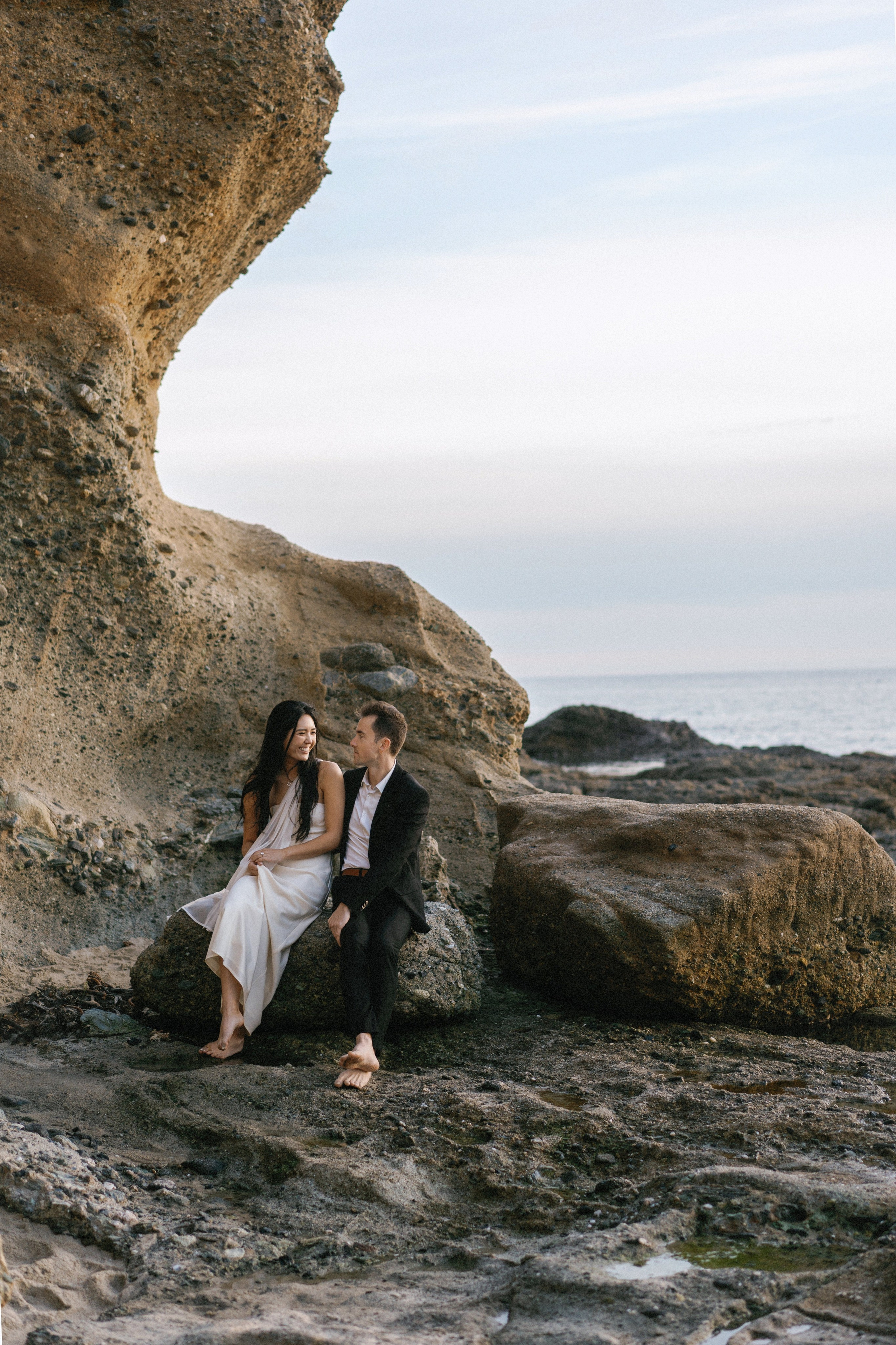 S&B Engagement Photoshoot at Treasure Island Beach, California. Wedding Photography & Videography Team in California, Los Angeles, San Francisco, San Diego and Travel
