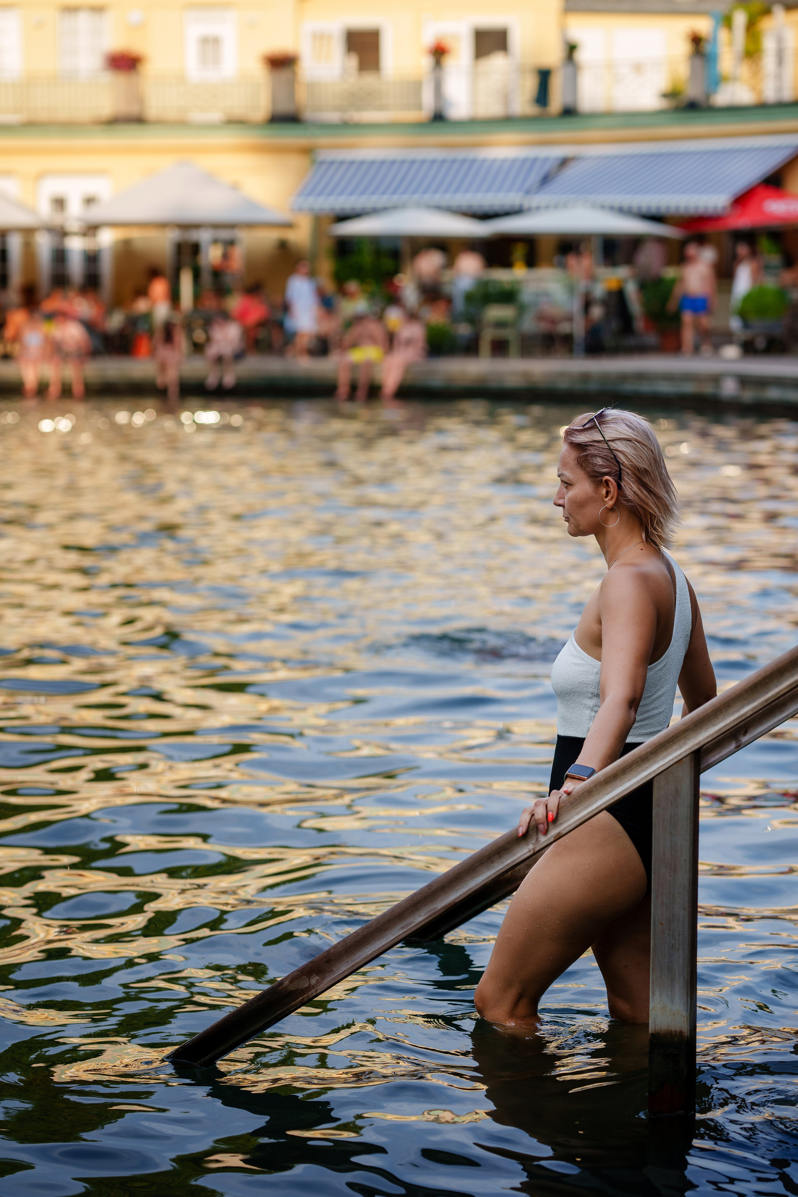 Swimming pool — Daniela. Nelly Bijeva Photography