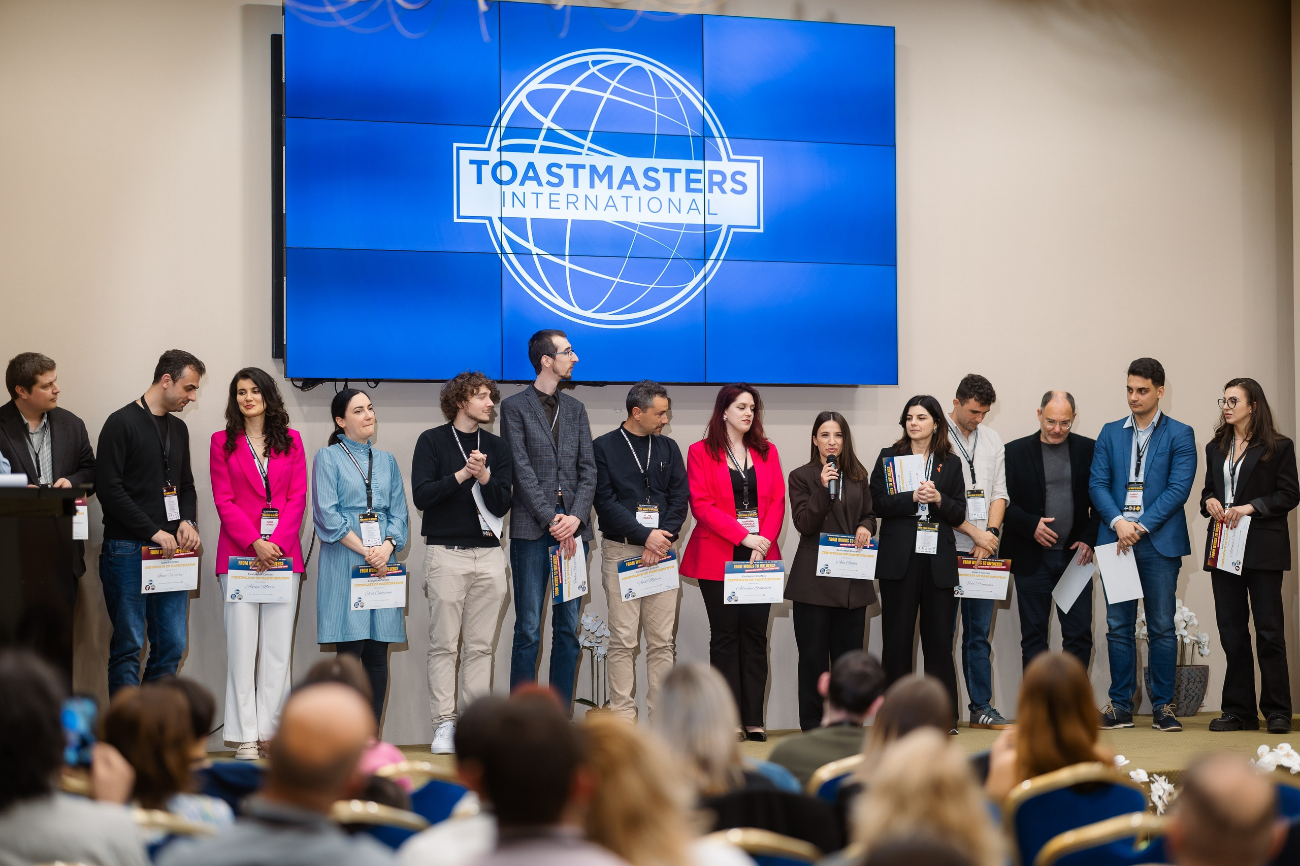 Toastmasters Conference. Marius Ciocan