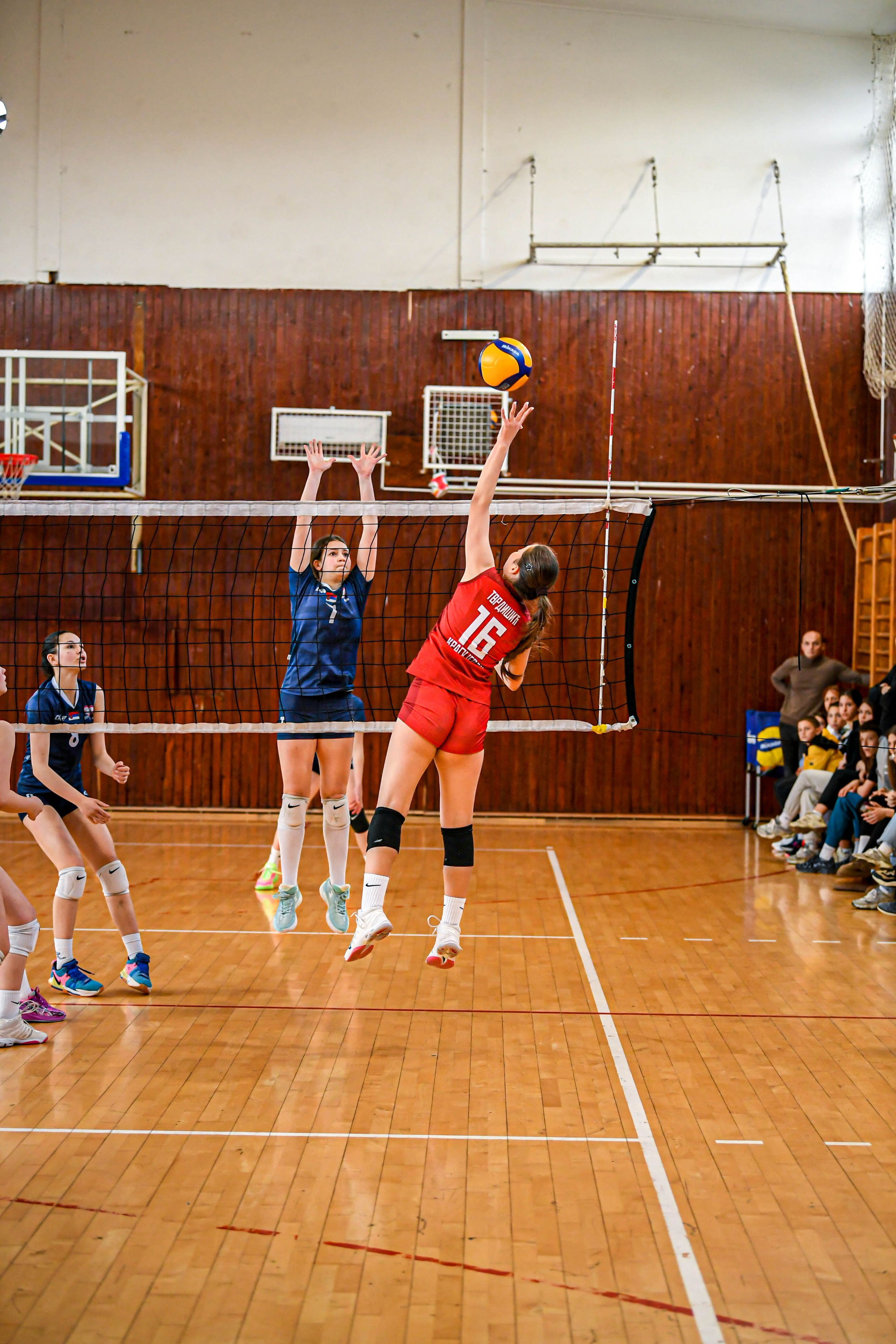 Odbojka 22.03.  Radnicki KG — BlockVolley JAG. Foto Simic Jagodina