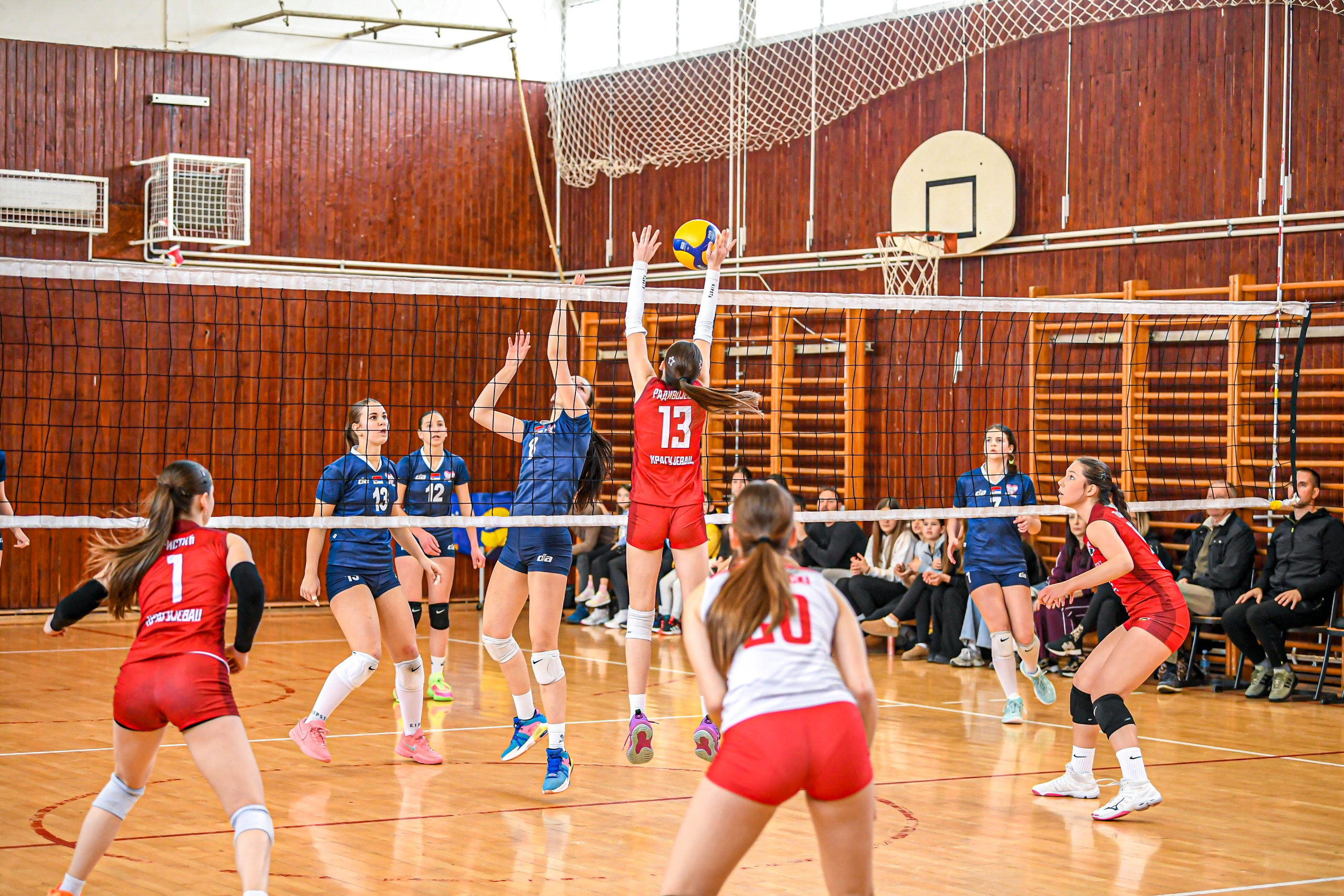 Odbojka 22.03.  Radnicki KG — BlockVolley JAG. Foto Simic Jagodina