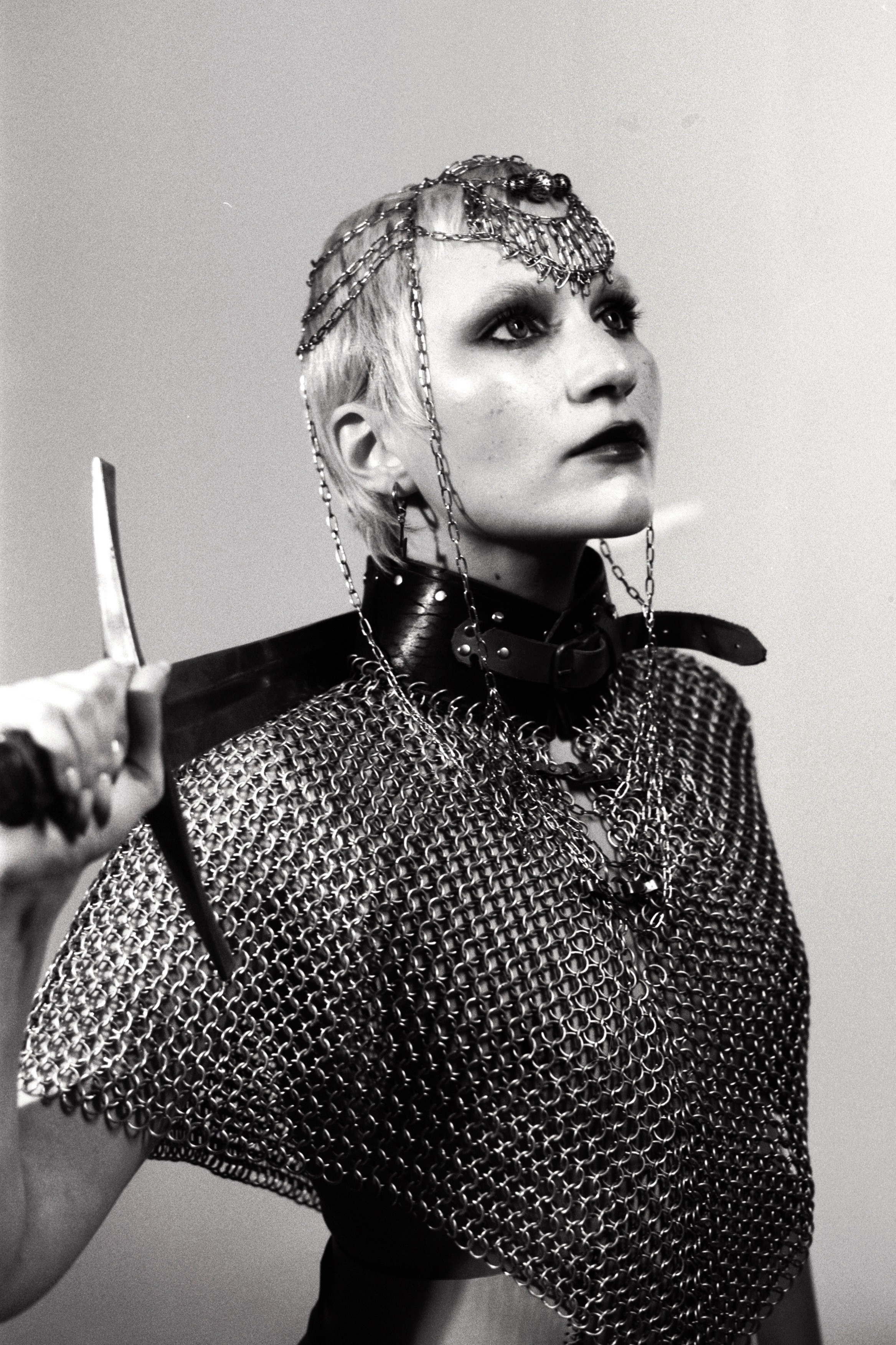 Knight. Film B/W. Sasha Veideman Photo