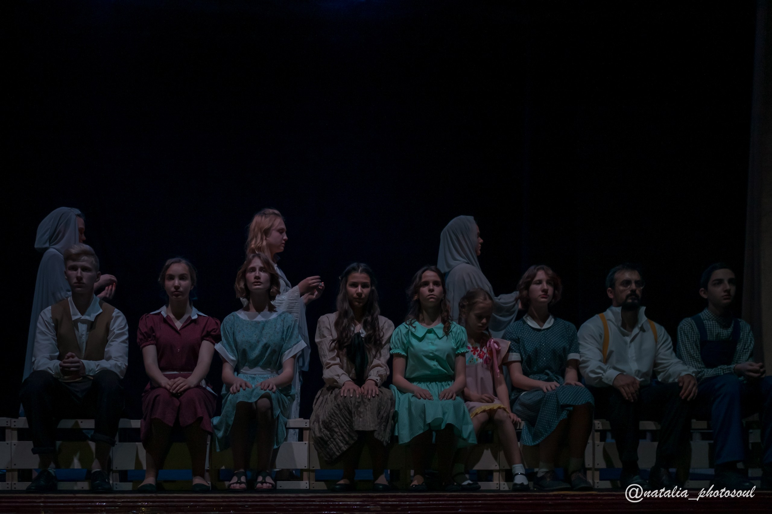 Performance “Our Town” School and Theater “Artist”. Photographer in Seoul Dobrokvashina Natalya