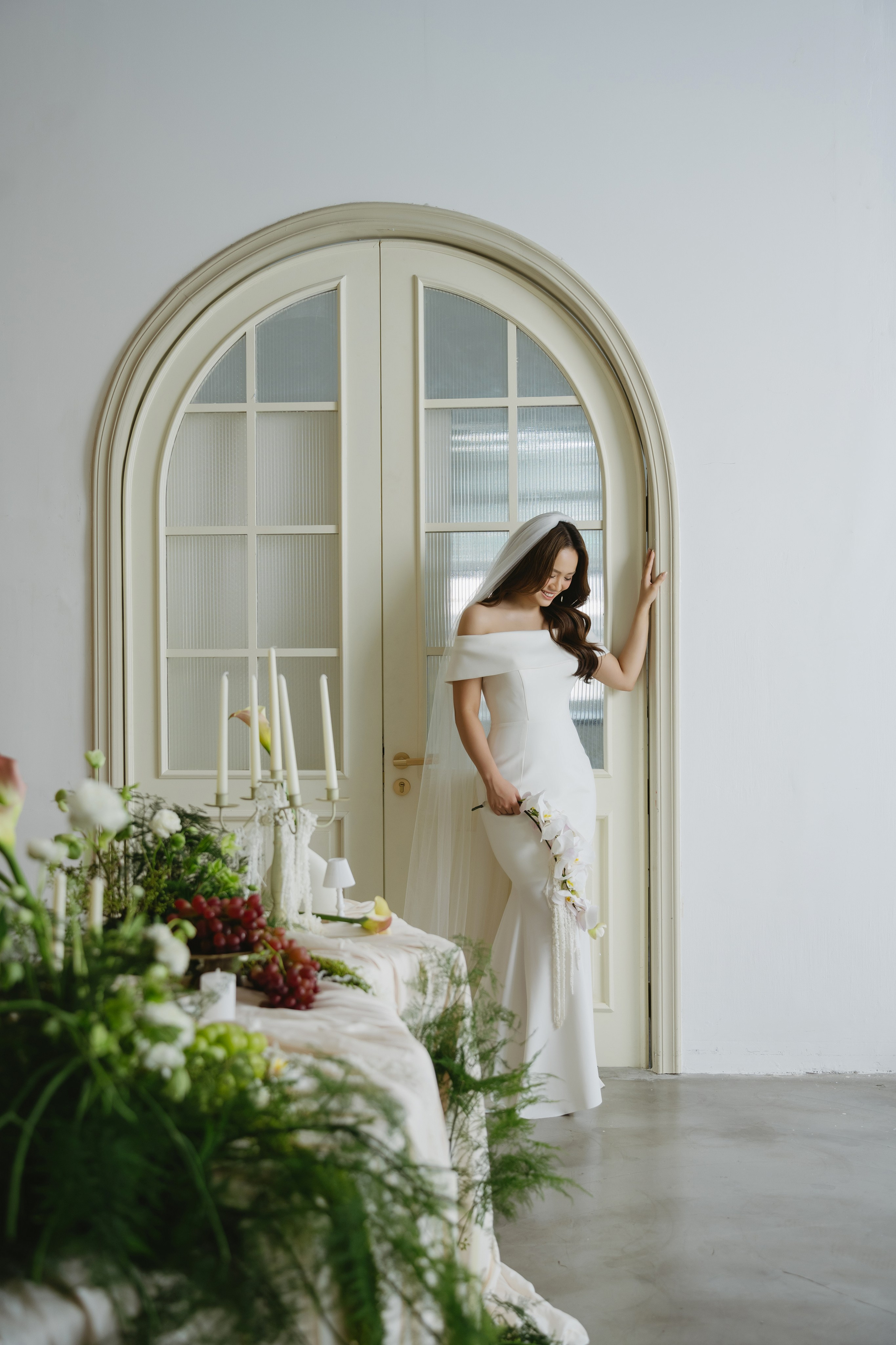 DANG & NGHI wedding photoshoot in studio. Anns wedding photography