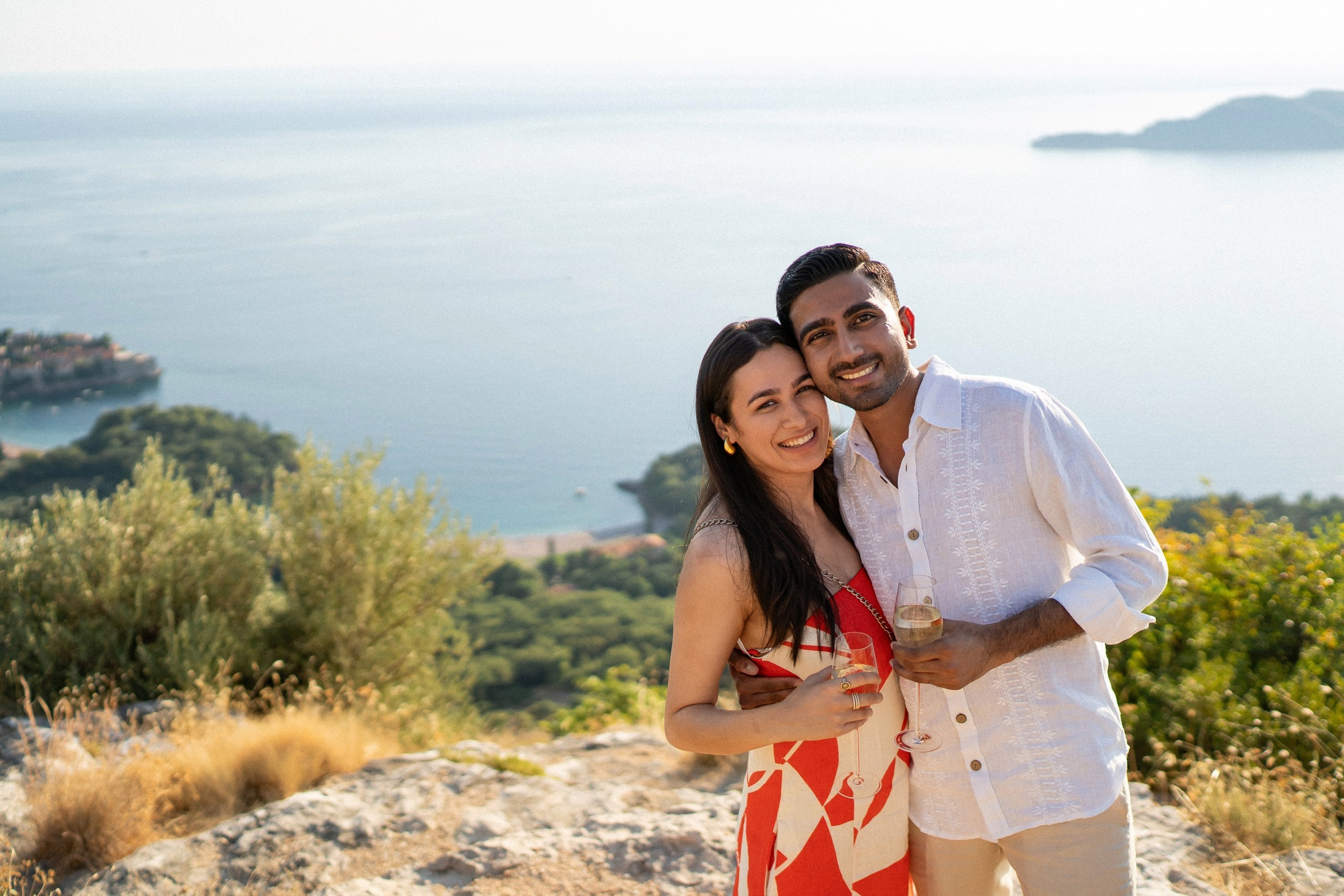 Сделайте предложение с невероятным видом в Черногории