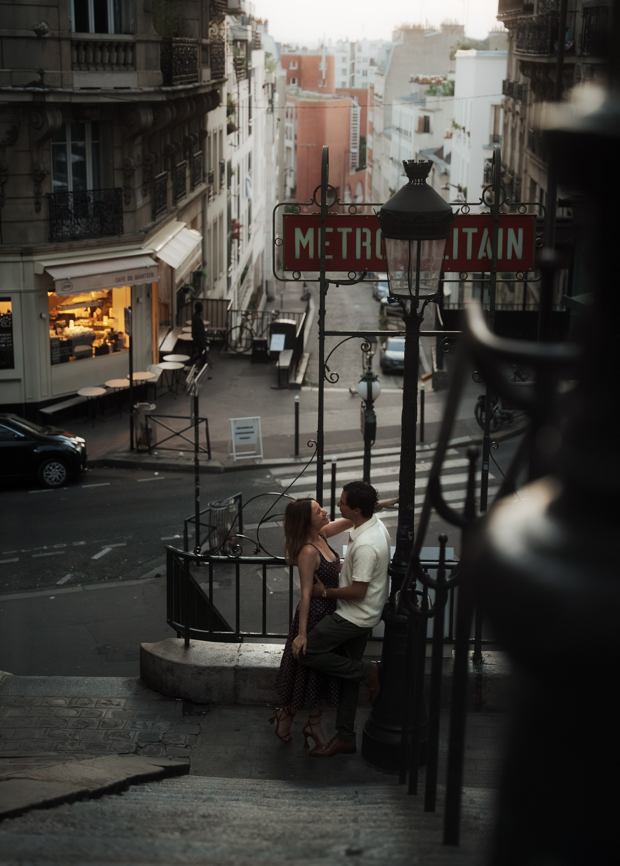Julian & Sarah in Montmartre