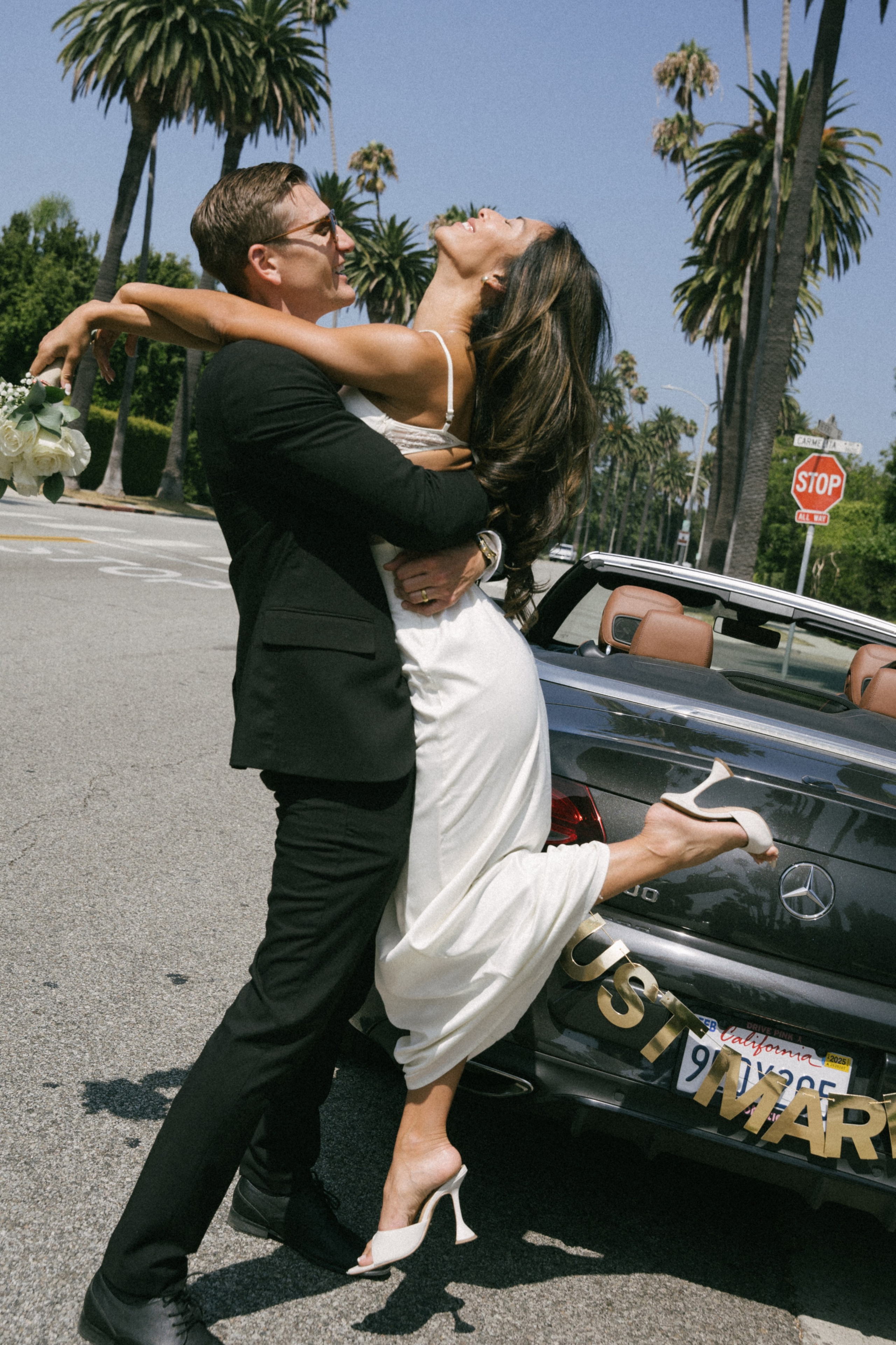 Jamie & Gareth. Beverly Hill Courthouse Wedding. Santa Monica based photographer Kristina Vasilenko