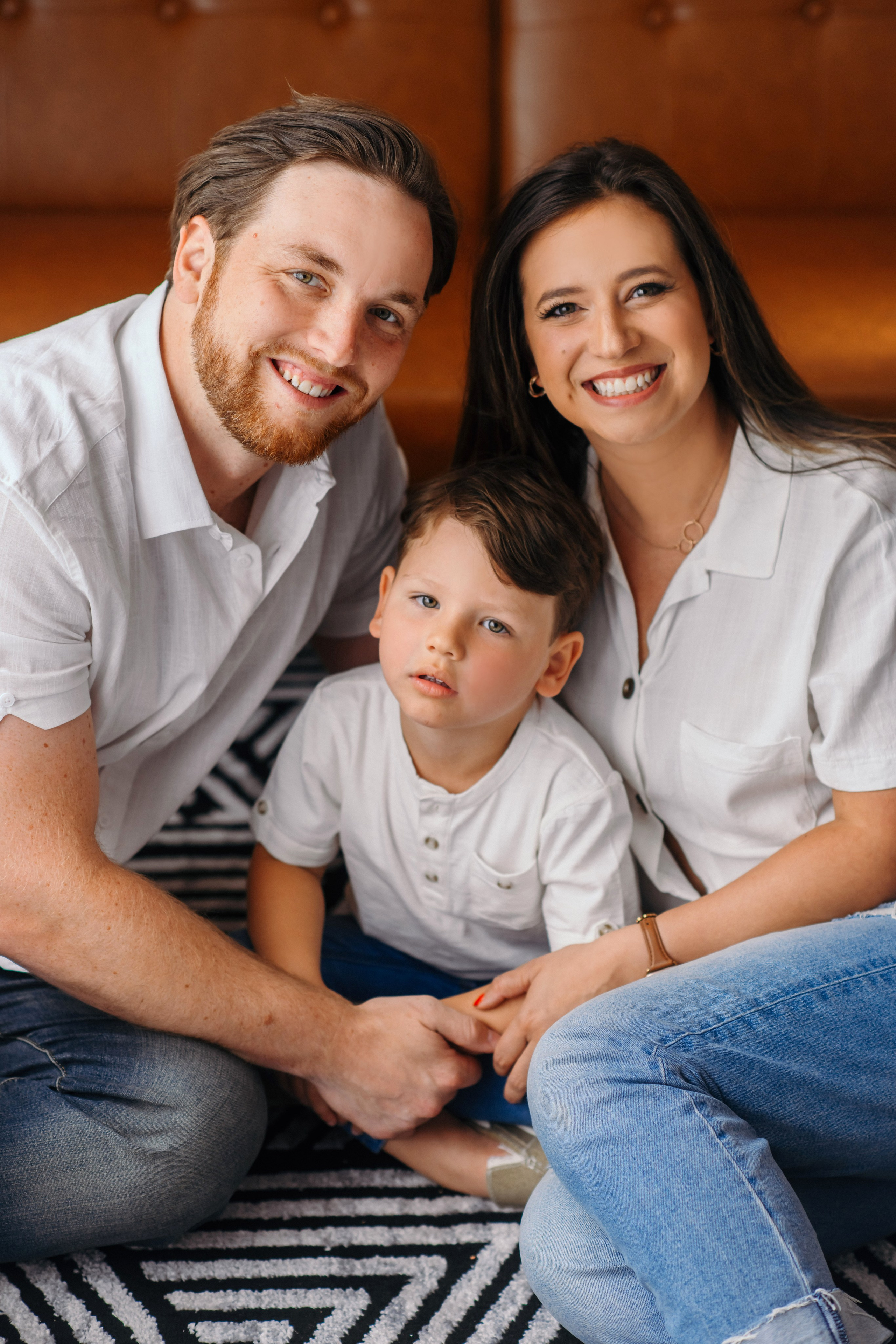Amanda, Sam and Hayes. Wedding, maternity and family photographer in Charlotte Tasha Minn