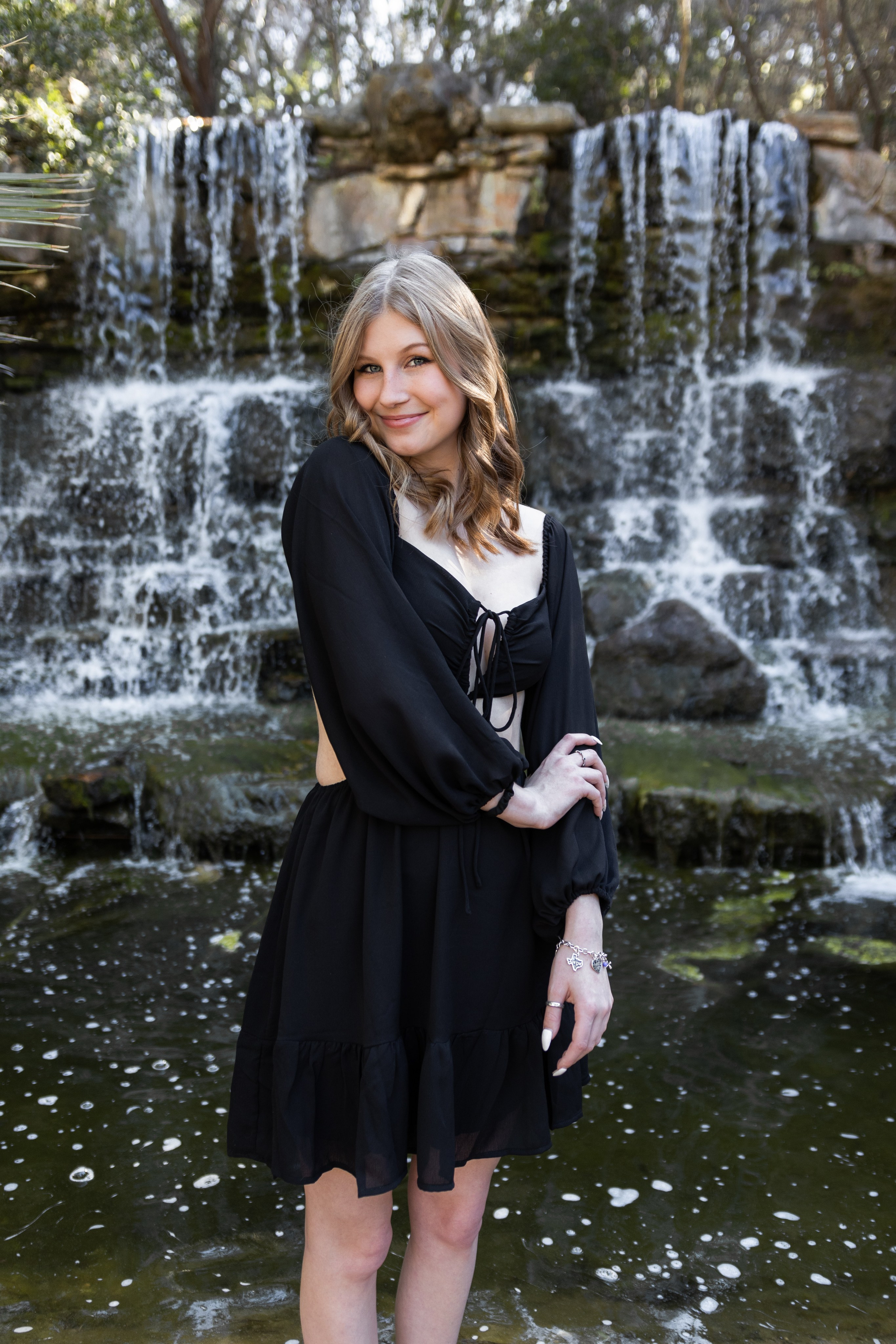 Raleigh’s graduation photoshoot at the Zilker Botanical Gardens