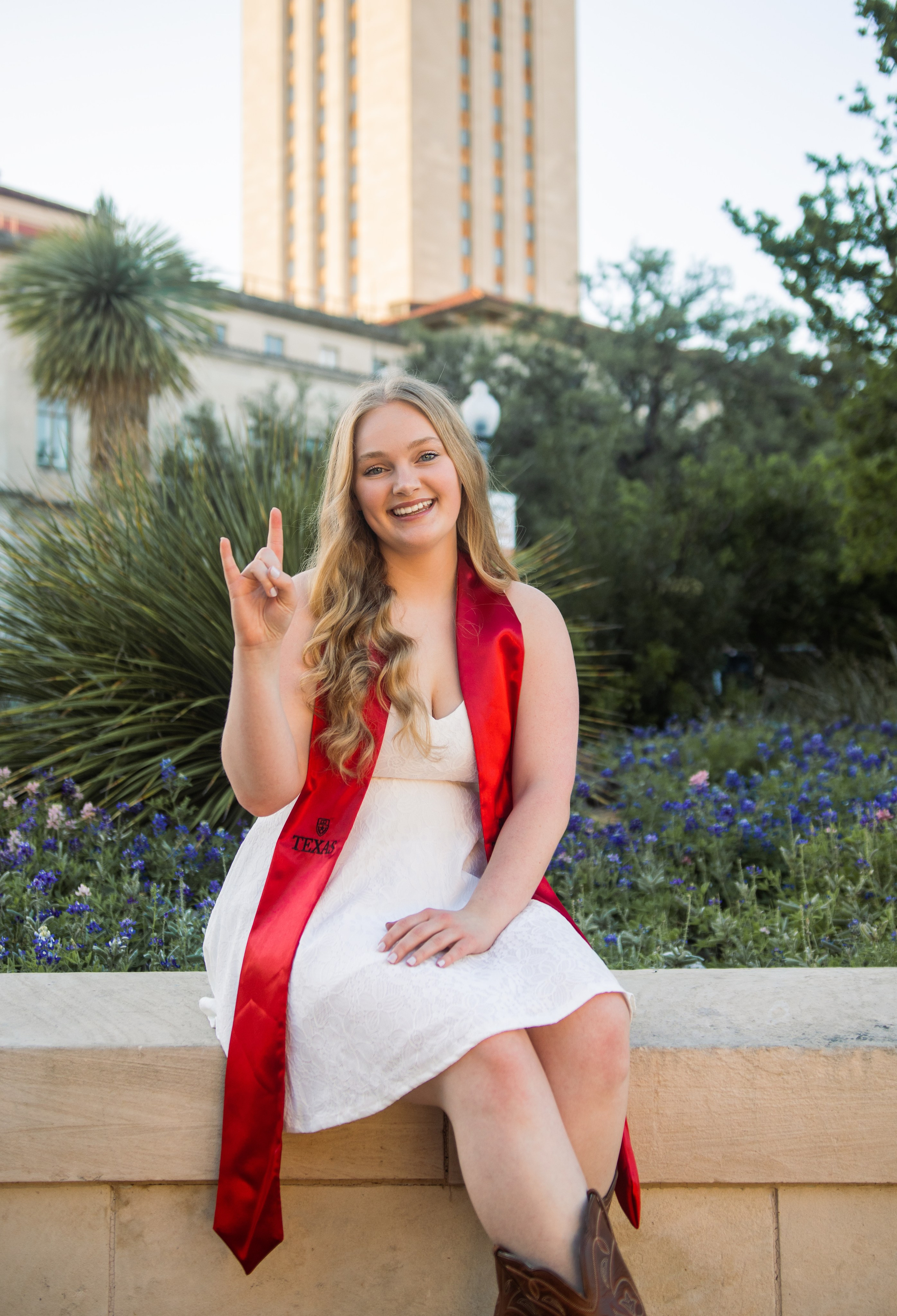 Kristen’s senior photoshoot at the University of Texas Austin
