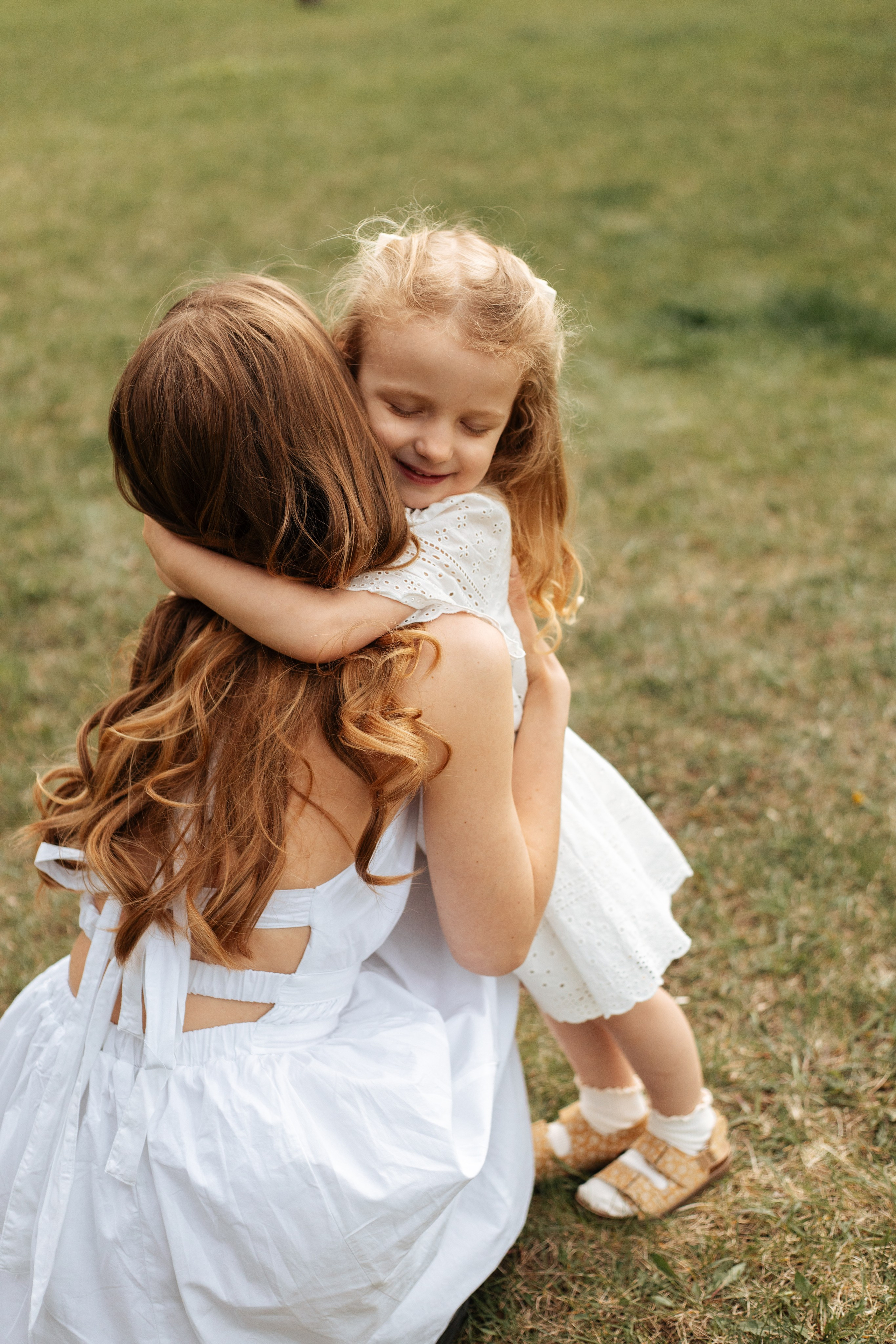 Mother & daughter story. Home