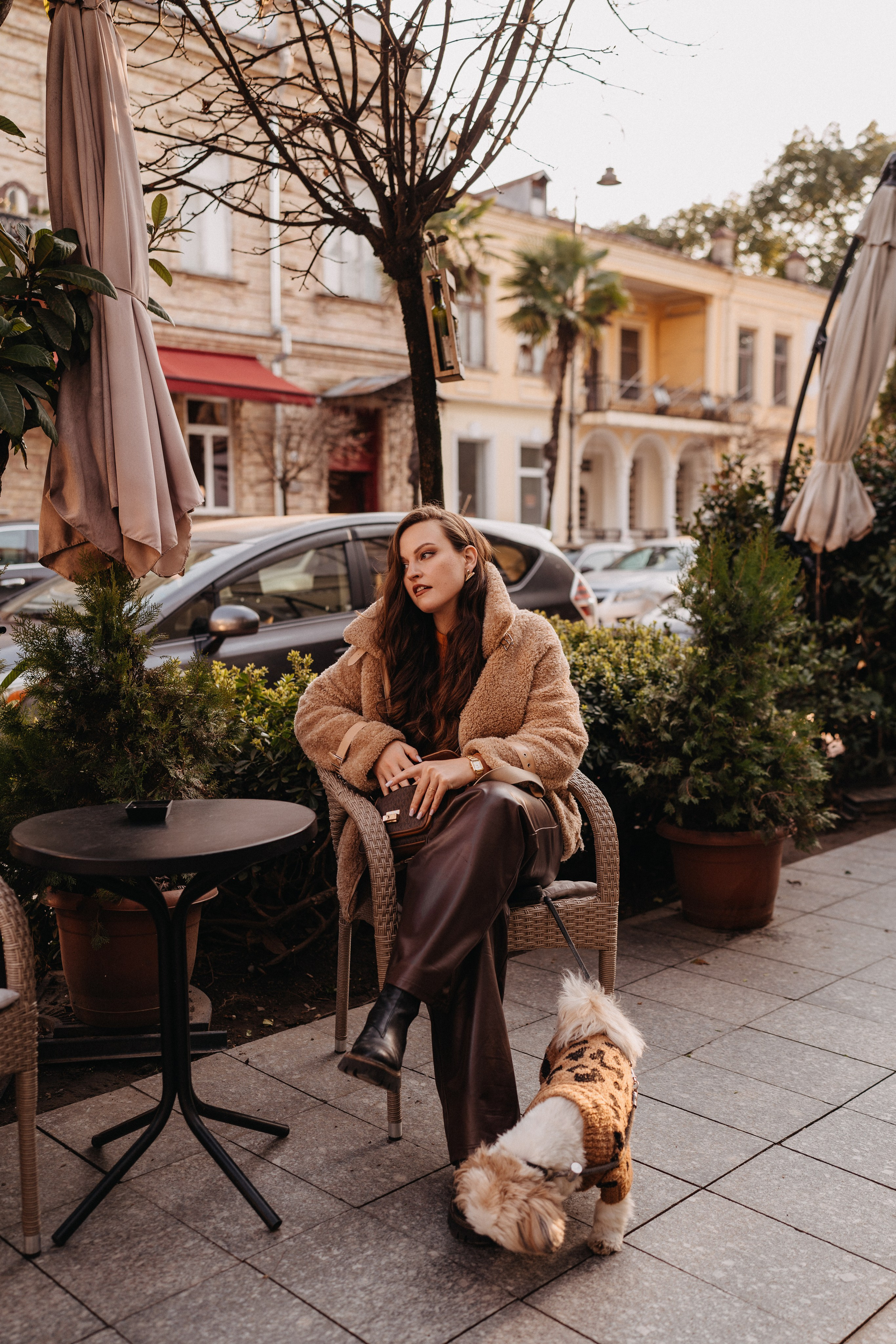 Фотосессия с собакой в Батуми. Портретный и свадебный фотограф в Батуми Валерия Азаренко