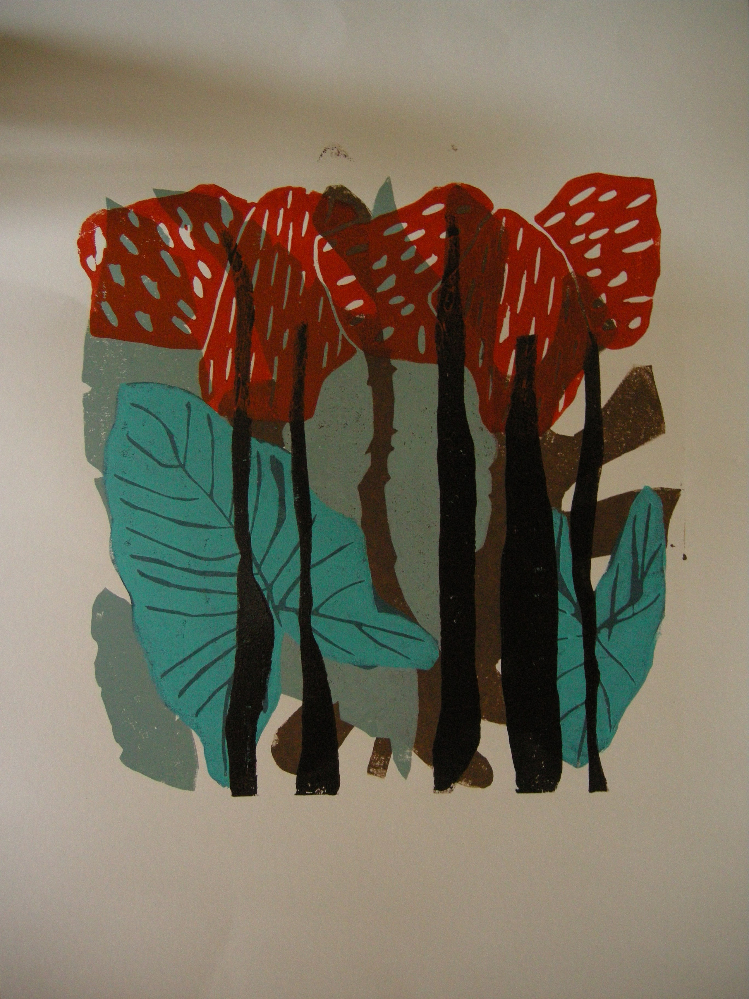 Dschungel 2014 - 40x40