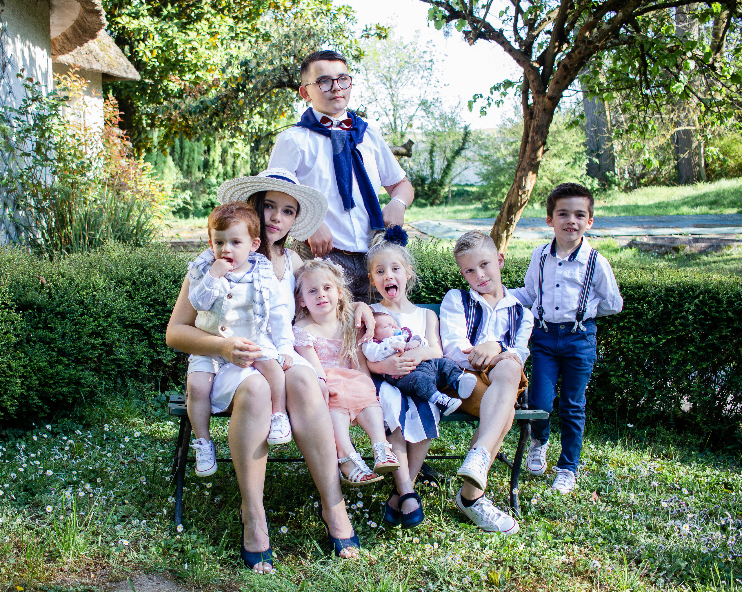 Grande Famille. Photographe professionnelle à Poitiers, Tours et Châtellerault | Studio photo entre Poitiers et Tours – portraits, familles, entreprises, ma