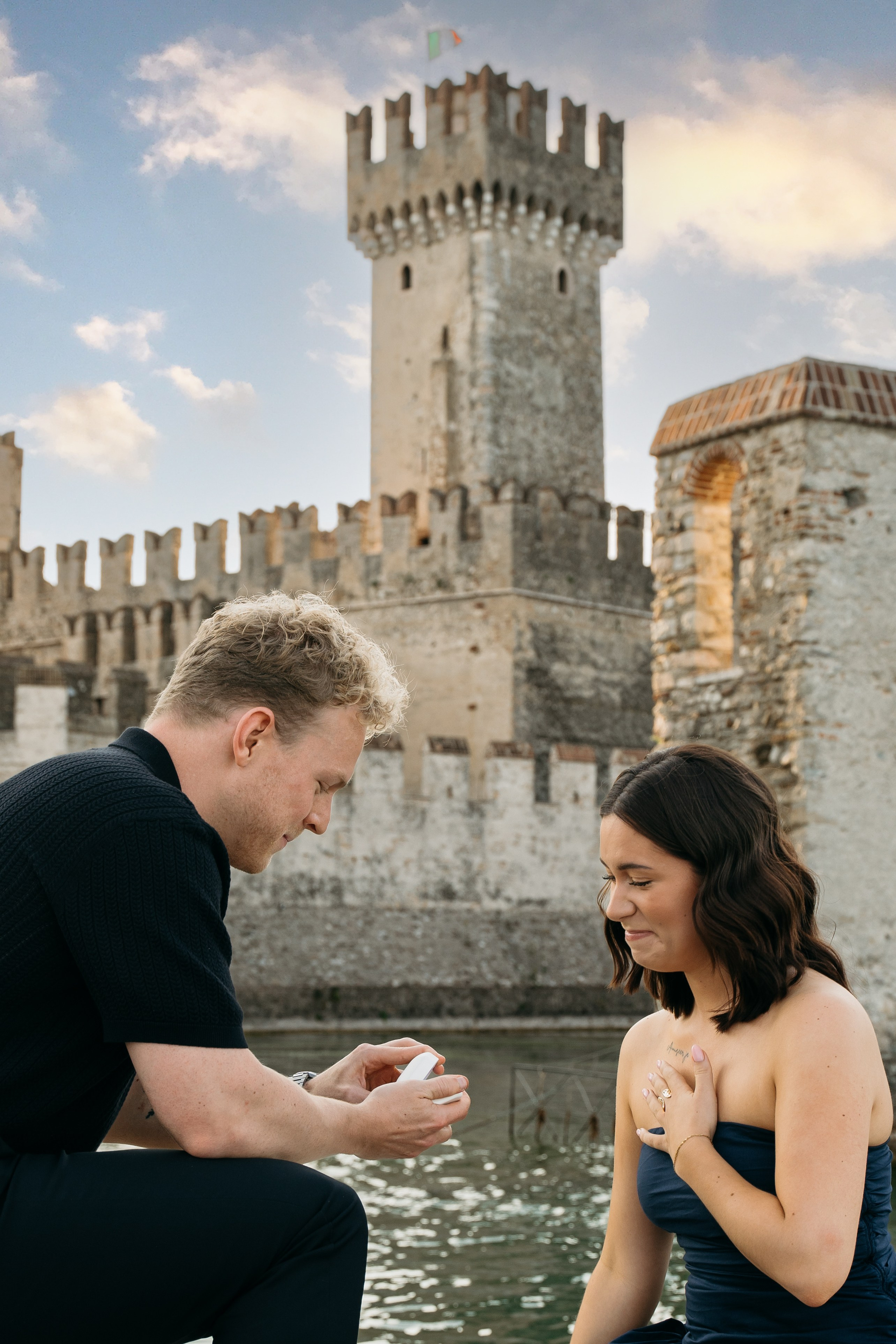 R & N (Lake Garda, Itay). Marriage Proposal Photographer in Verona & Lake Garda | Diana Fedrigo