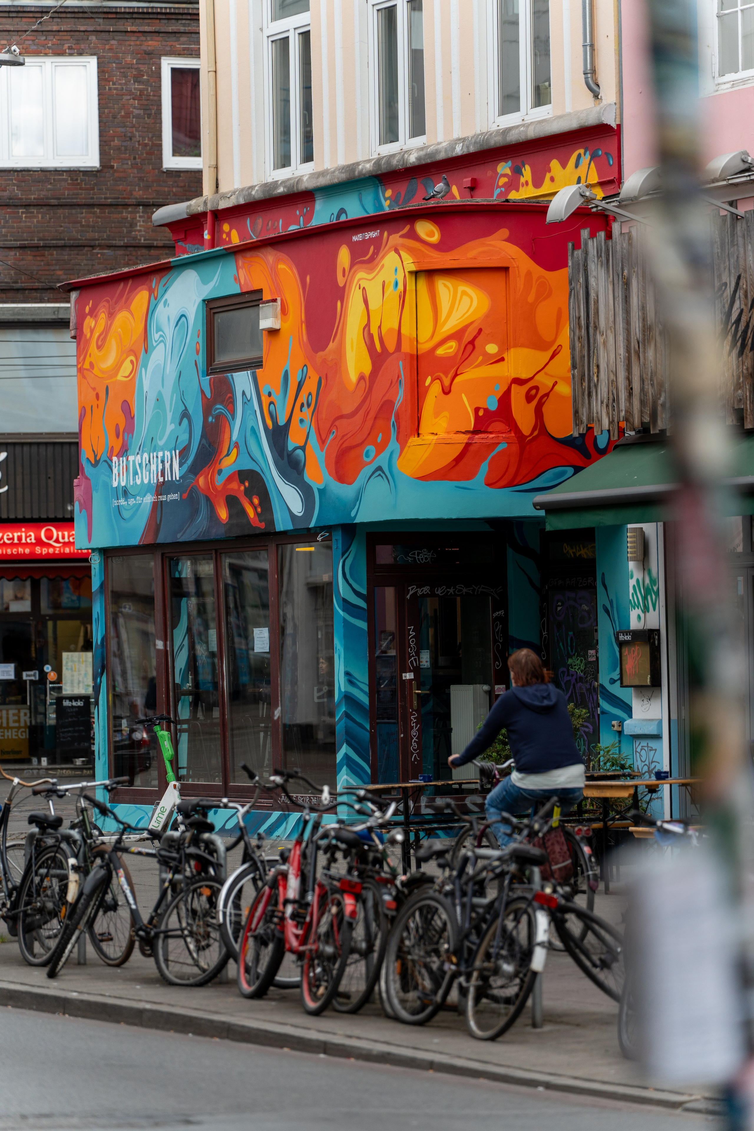 A little bit of street in Bremen #1. URBANSTREETFILES.ART