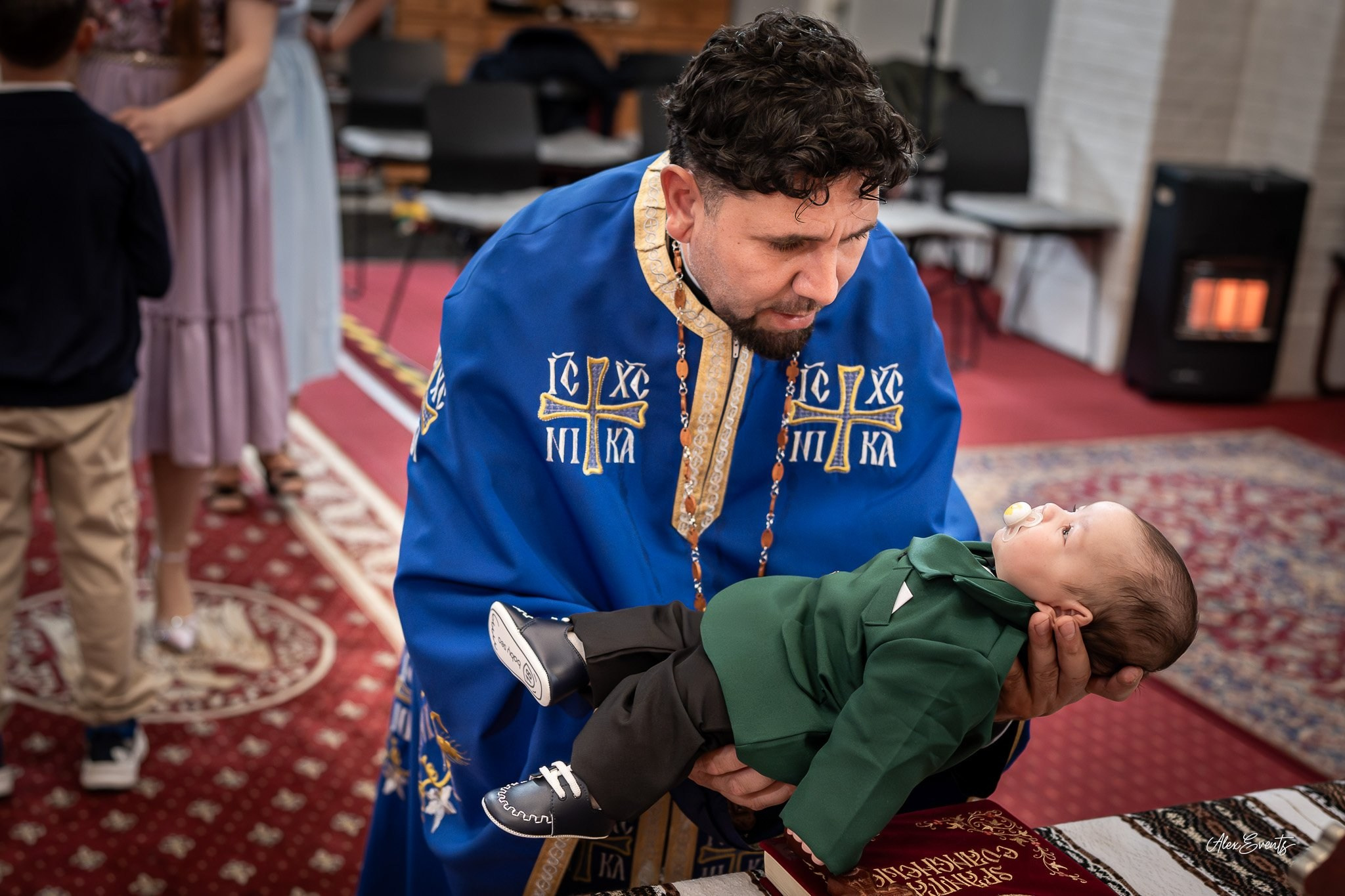 Fotograf Botez Vejle | Biserica Românească | AlexEvents