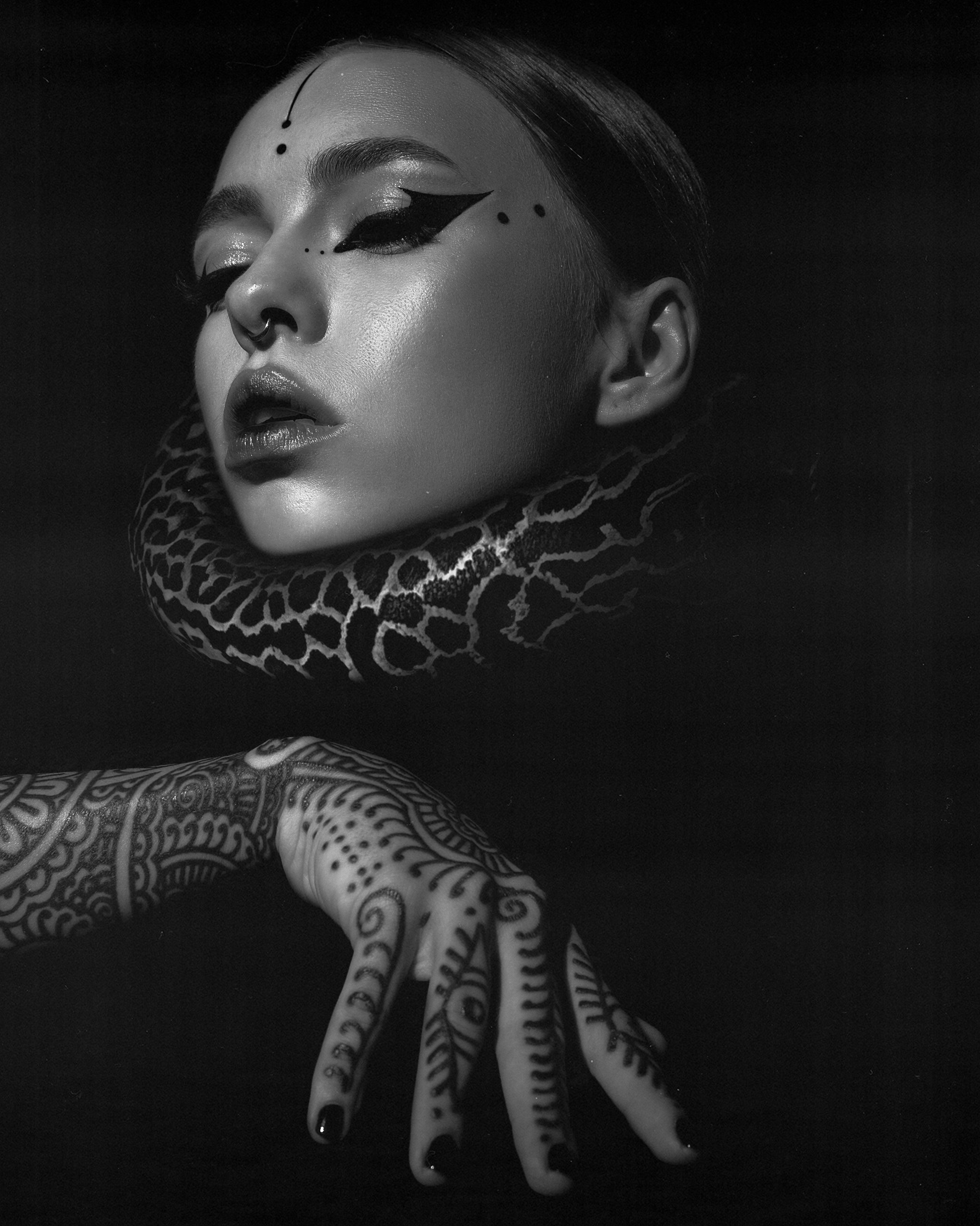 Cyber witch. Photographer Olga Tsoi
