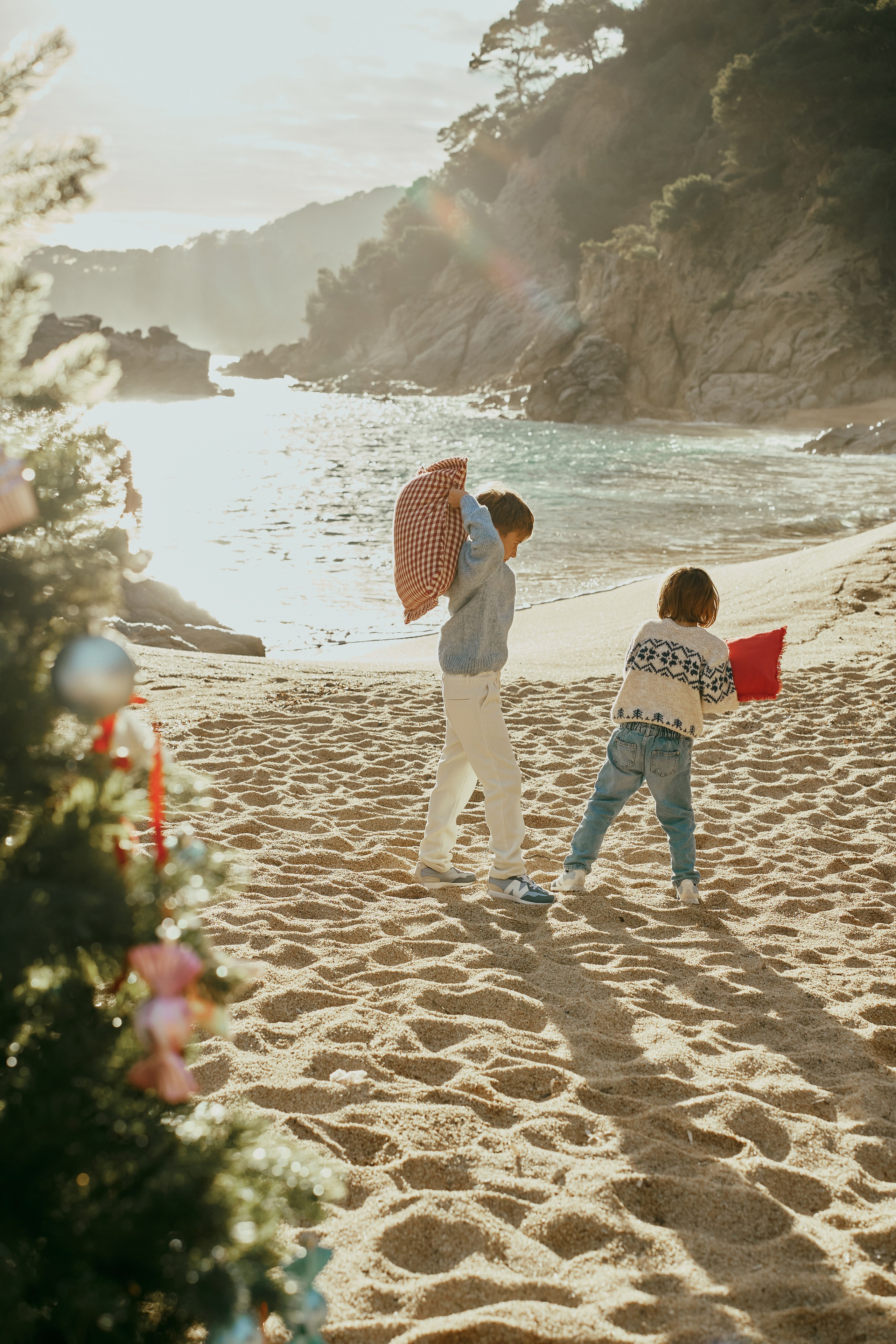 Рождество на пляже. Такие разные, любимые. Фотограф в Барселоне Жанна Захарченко