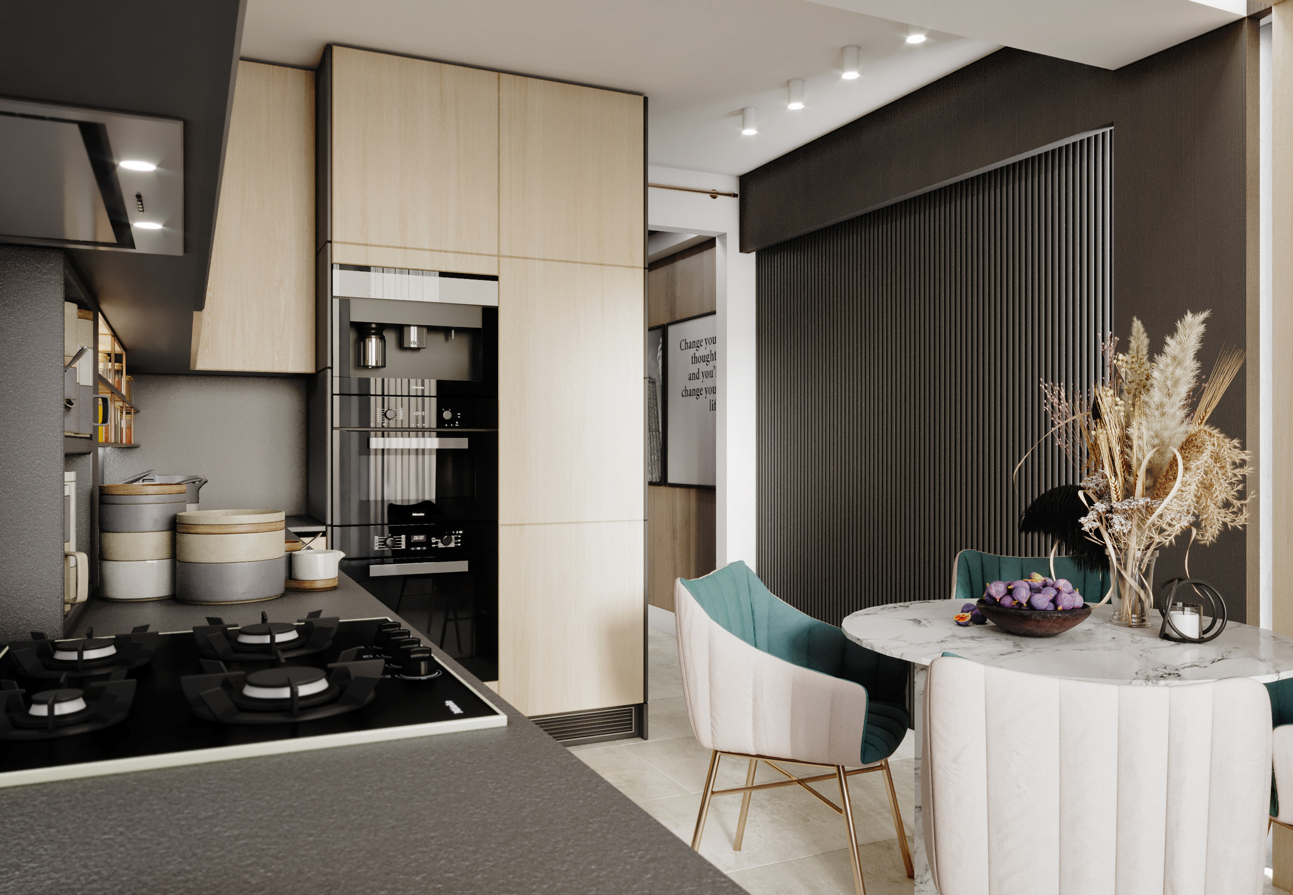 Квартира в стиле минимализм 70 м². г. Ловеч. Архитектор, дизайнер интерьера, декоратор