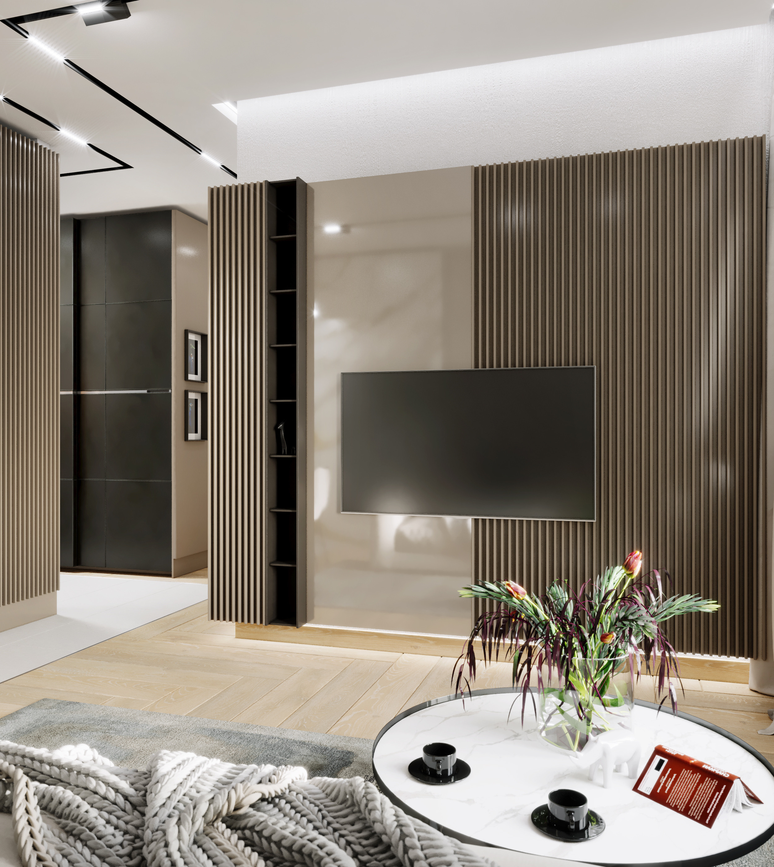 Частная квартира 70 м², г. Москва. Архитектор, дизайнер интерьера, декоратор