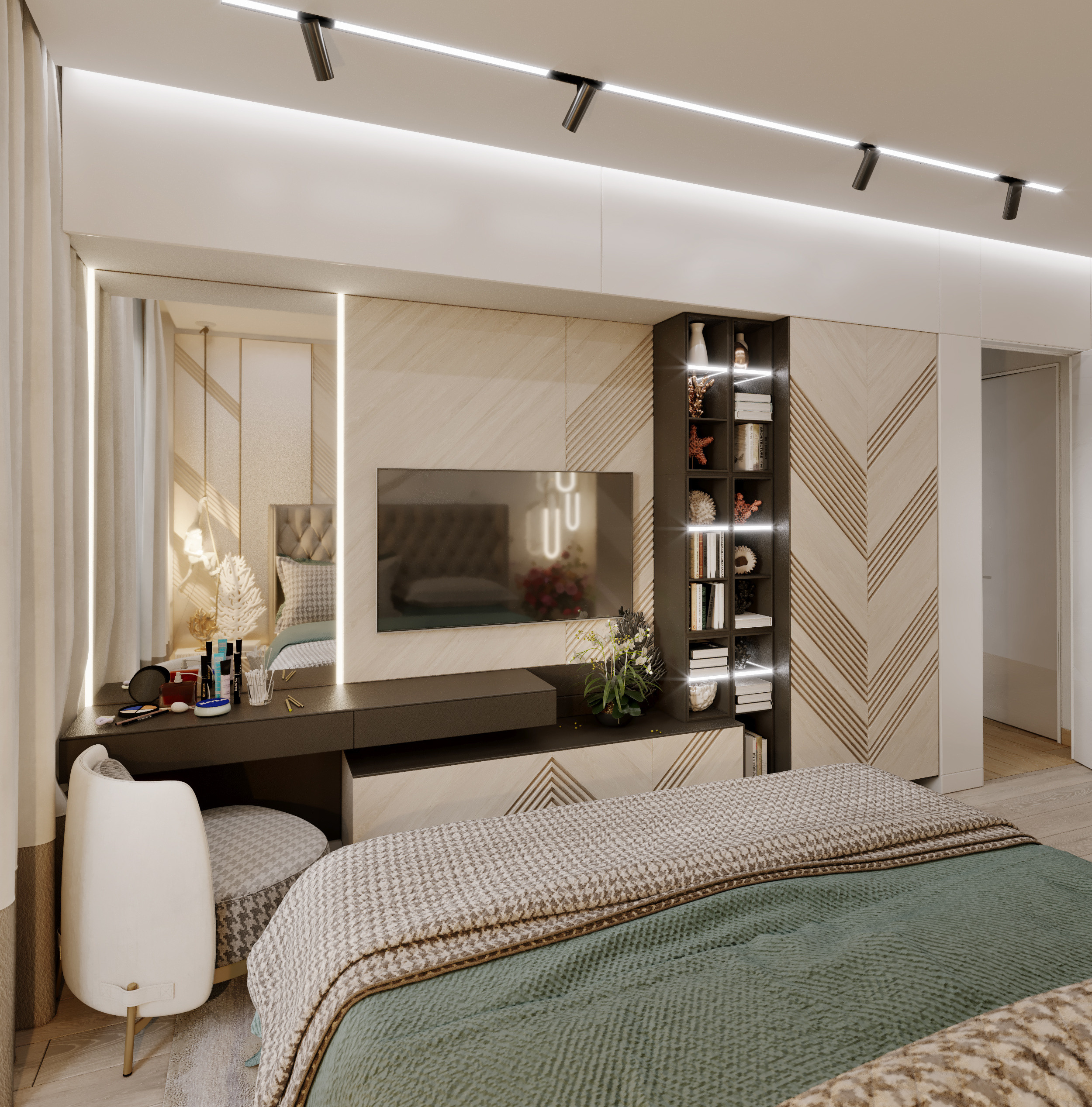 Частная квартира 70 м², г. Москва. Архитектор, дизайнер интерьера, декоратор