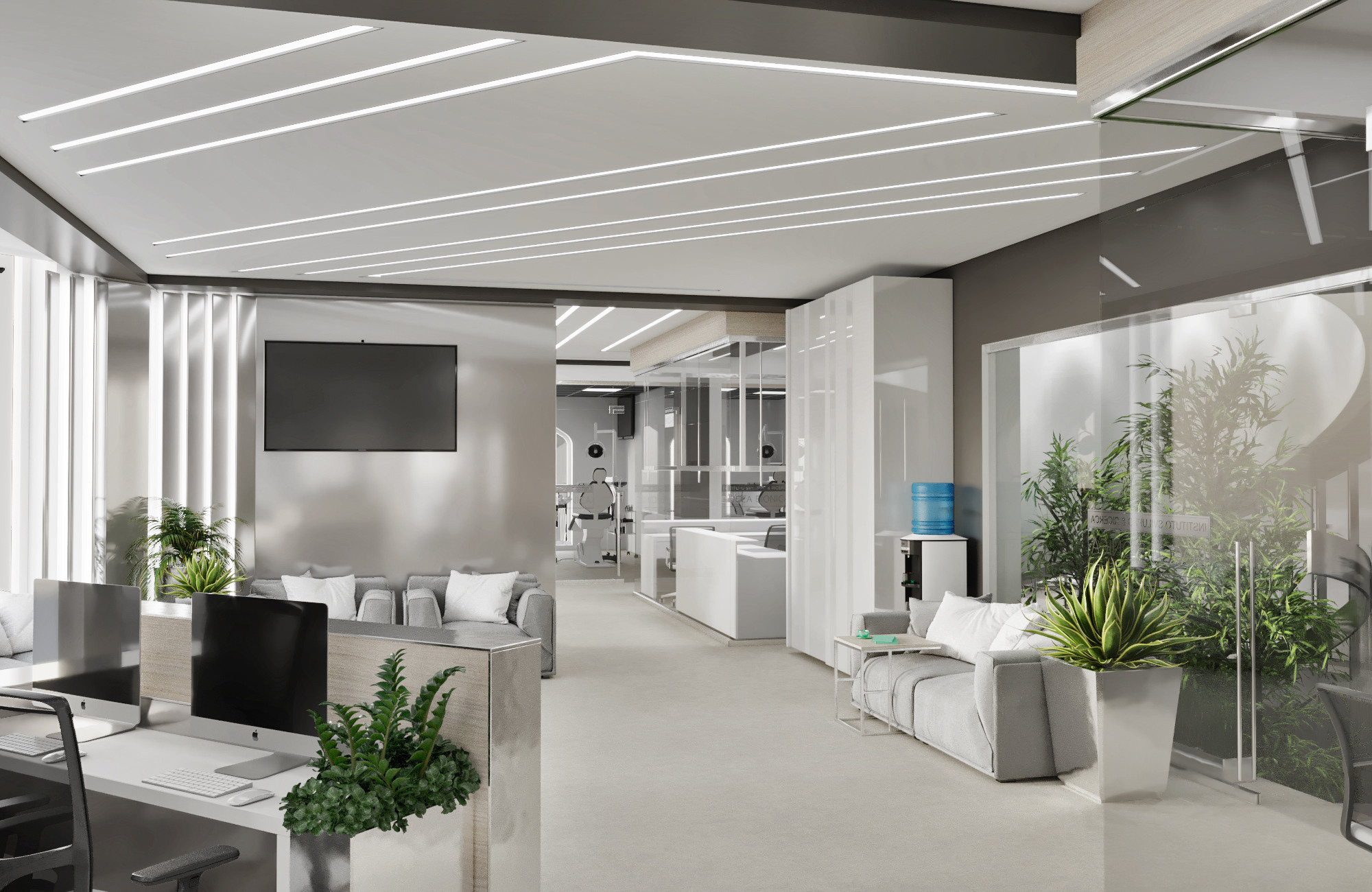 Стоматология. 400 м². г. Кишинев. Архитектор, дизайнер интерьера, декоратор