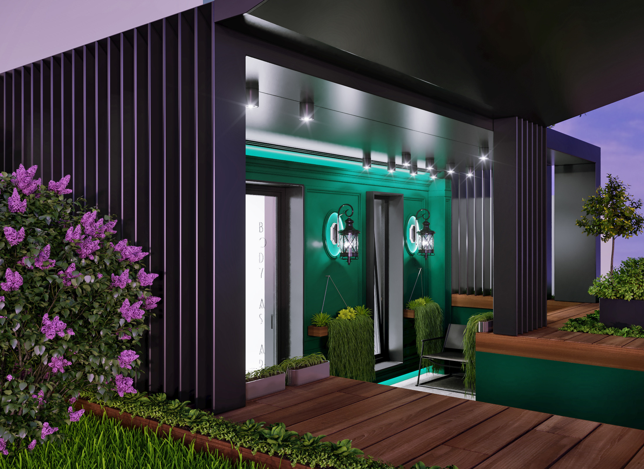 Салон красоты «BODY as ART». 40 м². г. Оргеев. Архитектор, дизайнер интерьера, декоратор