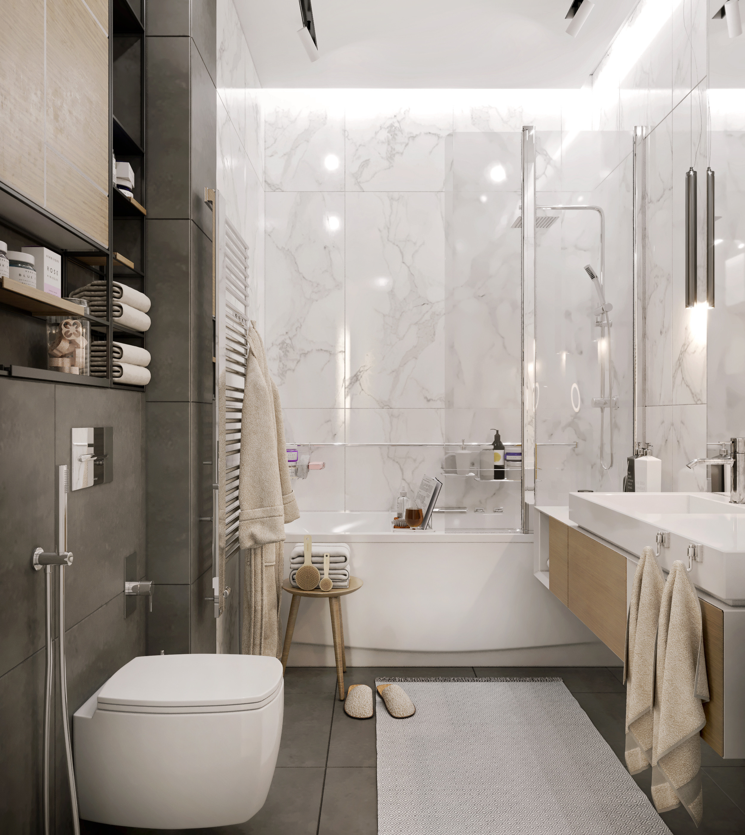 Частная квартира 70 м², г. Москва. Архитектор, дизайнер интерьера, декоратор