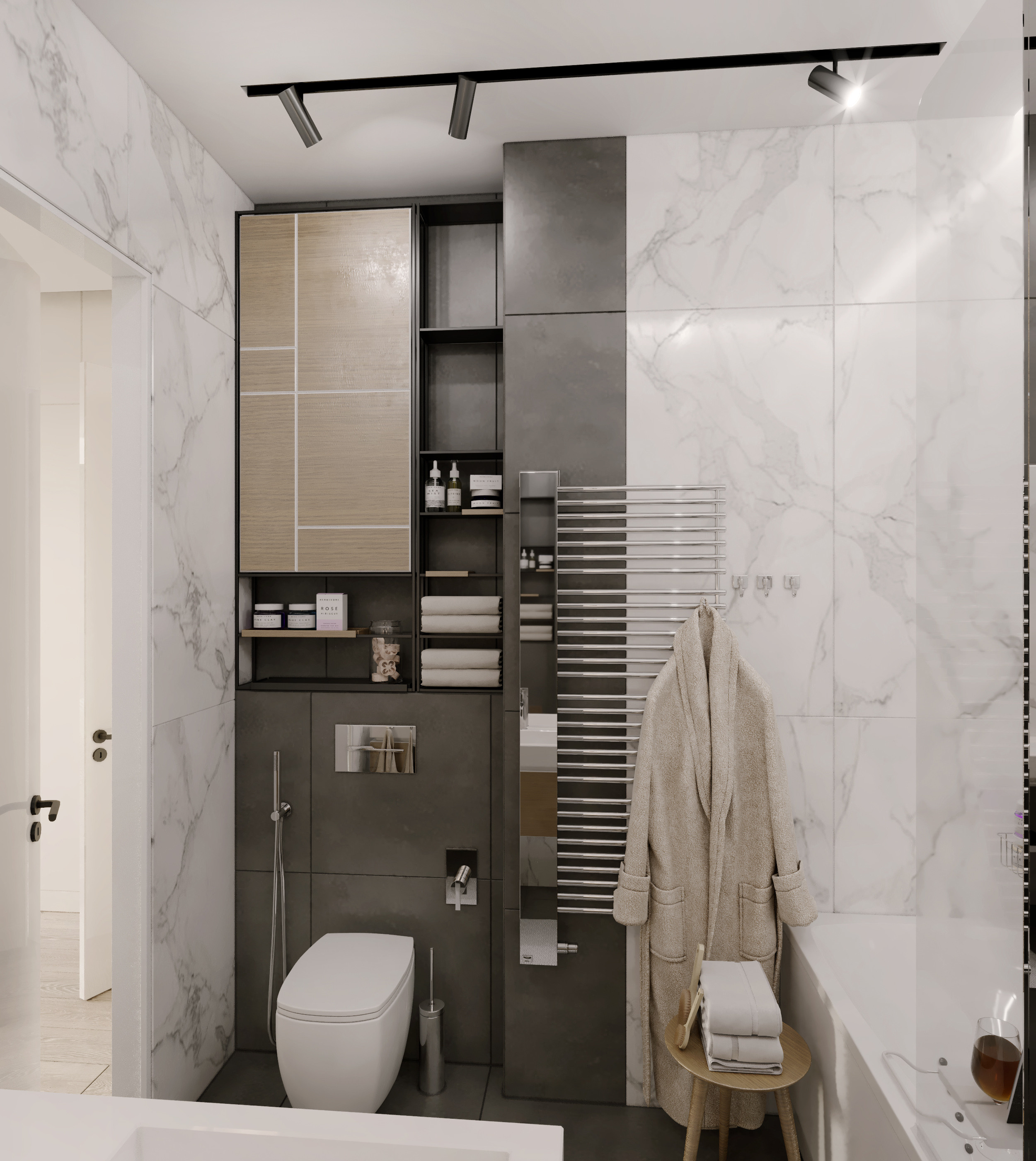 Частная квартира 70 м², г. Москва. Архитектор, дизайнер интерьера, декоратор