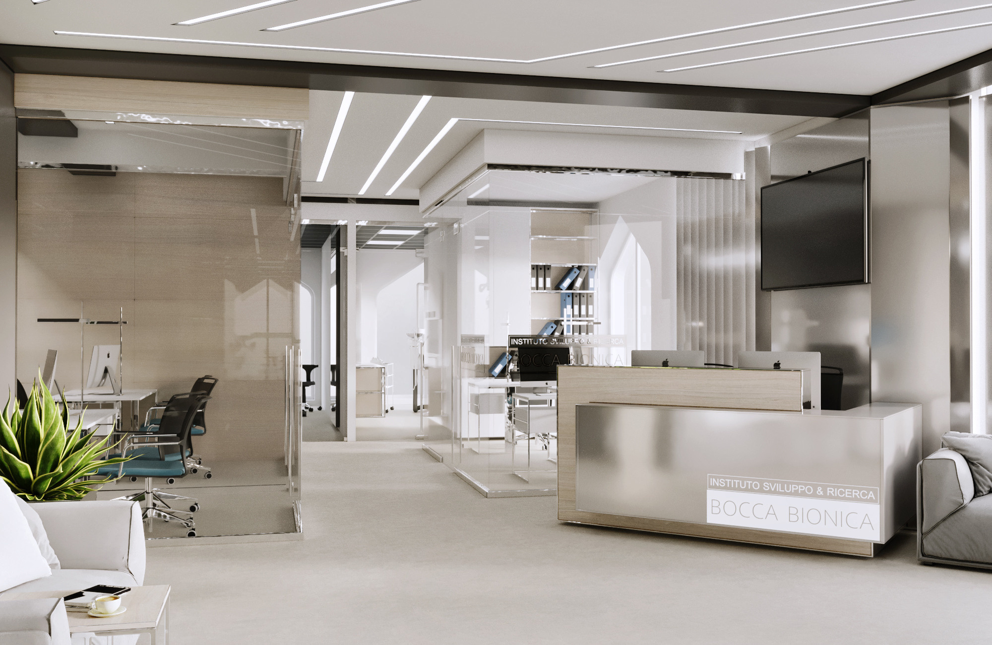 Стоматология. 400 м². г. Кишинев. Архитектор, дизайнер интерьера, декоратор