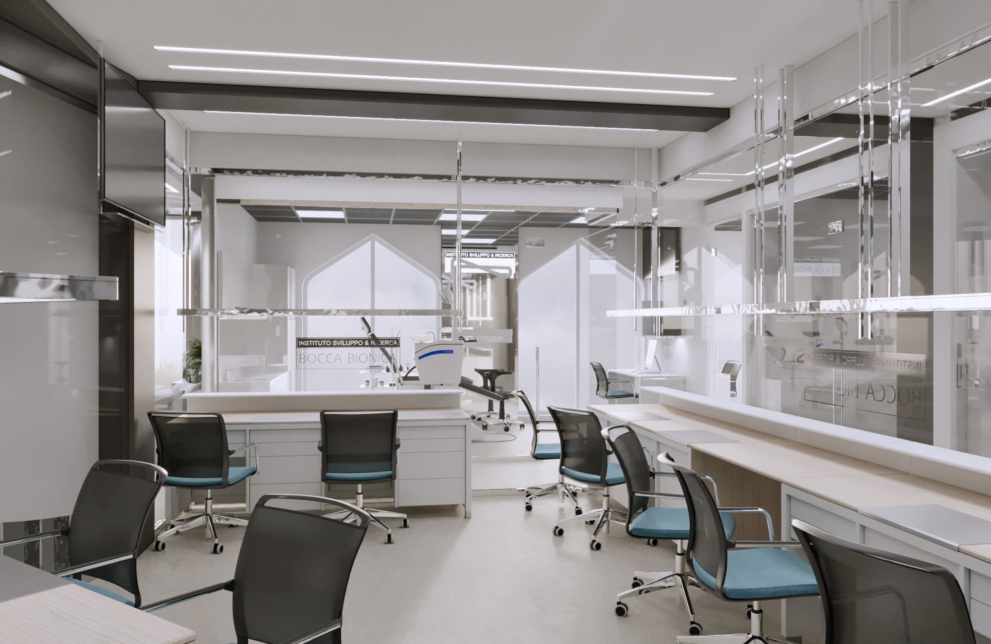 Стоматология. 400 м². г. Кишинев. Архитектор, дизайнер интерьера, декоратор