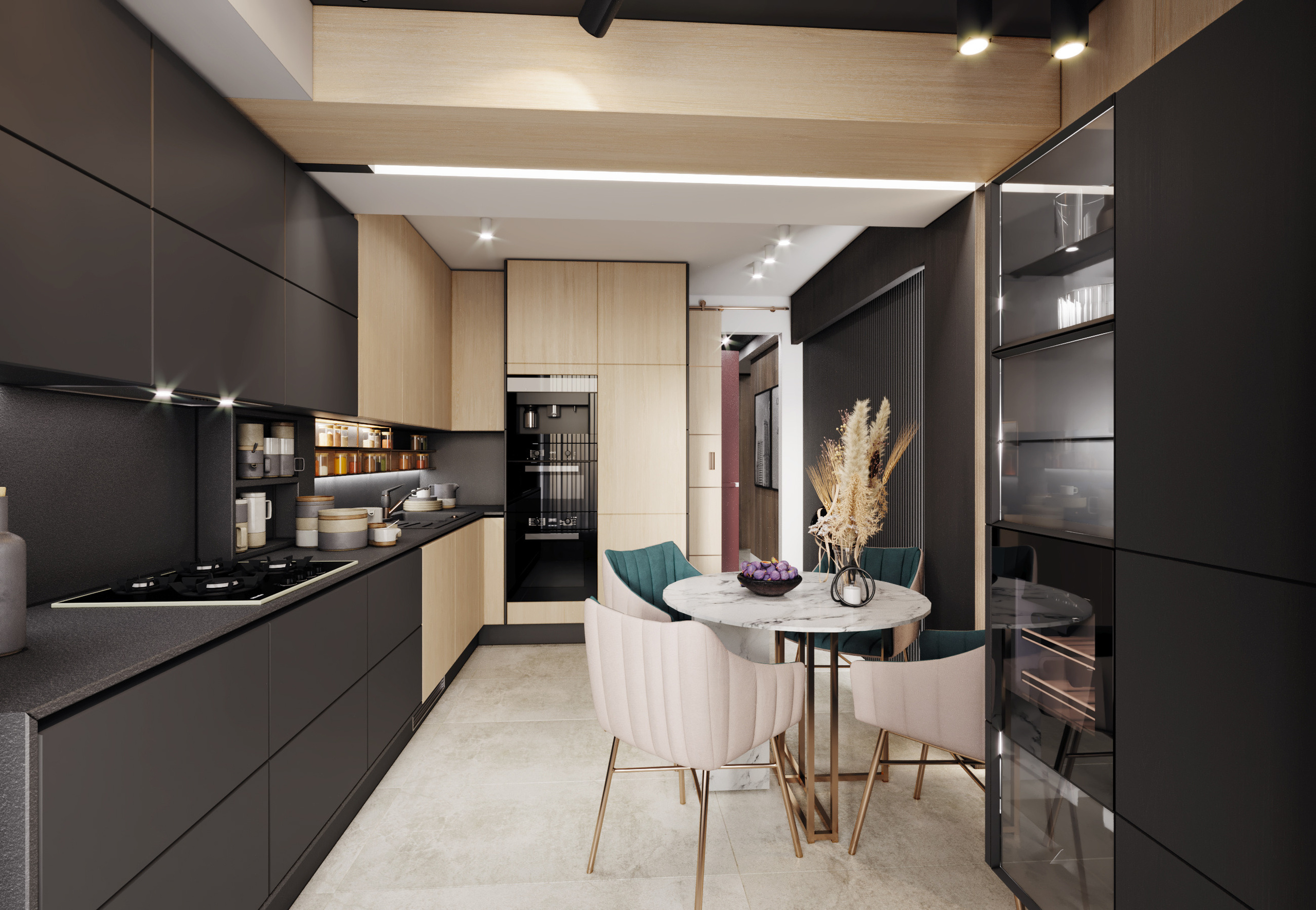 Квартира в стиле минимализм 70 м². г. Ловеч. Архитектор, дизайнер интерьера, декоратор