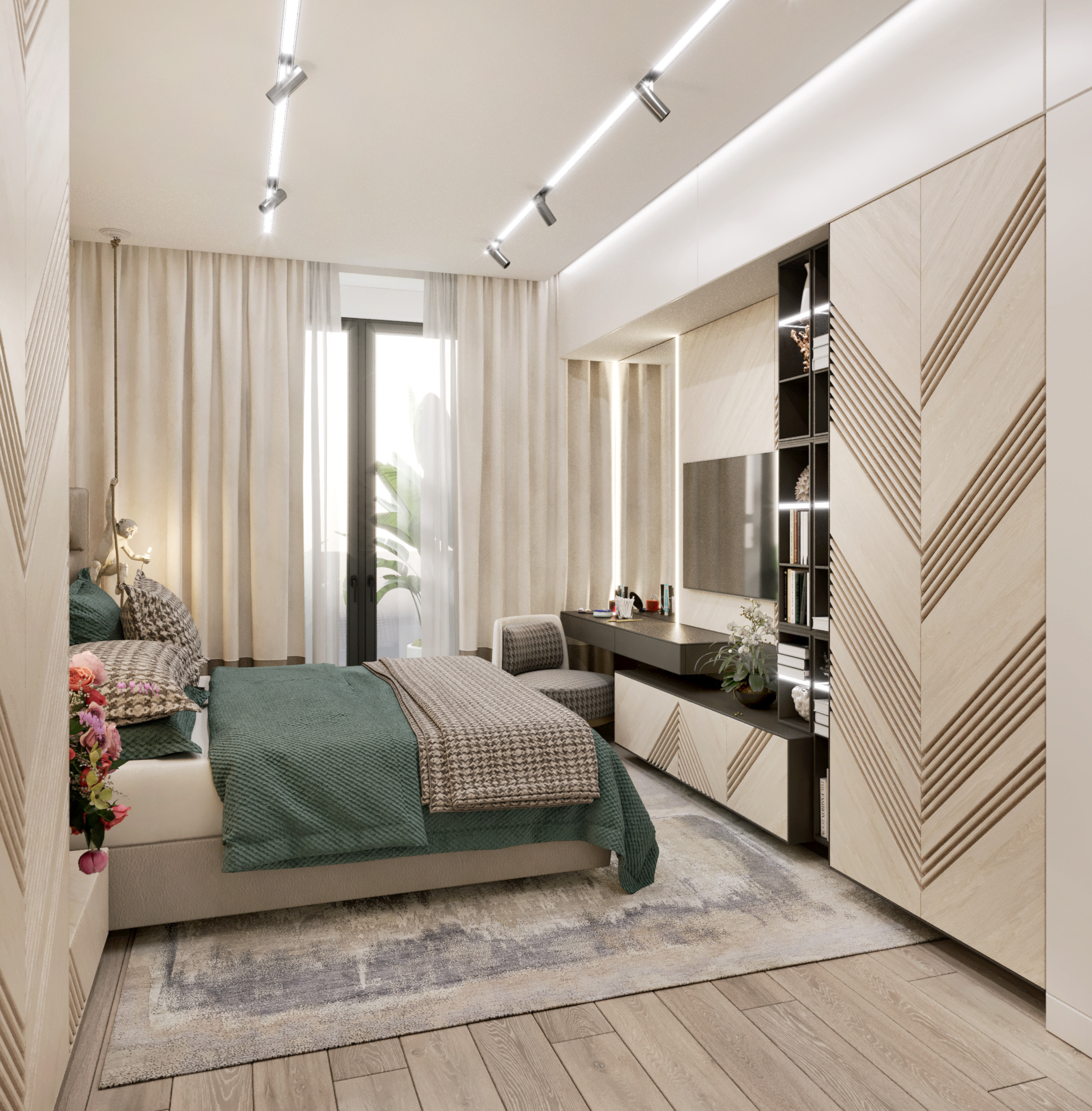 Частная квартира 70 м², г. Москва. Архитектор, дизайнер интерьера, декоратор