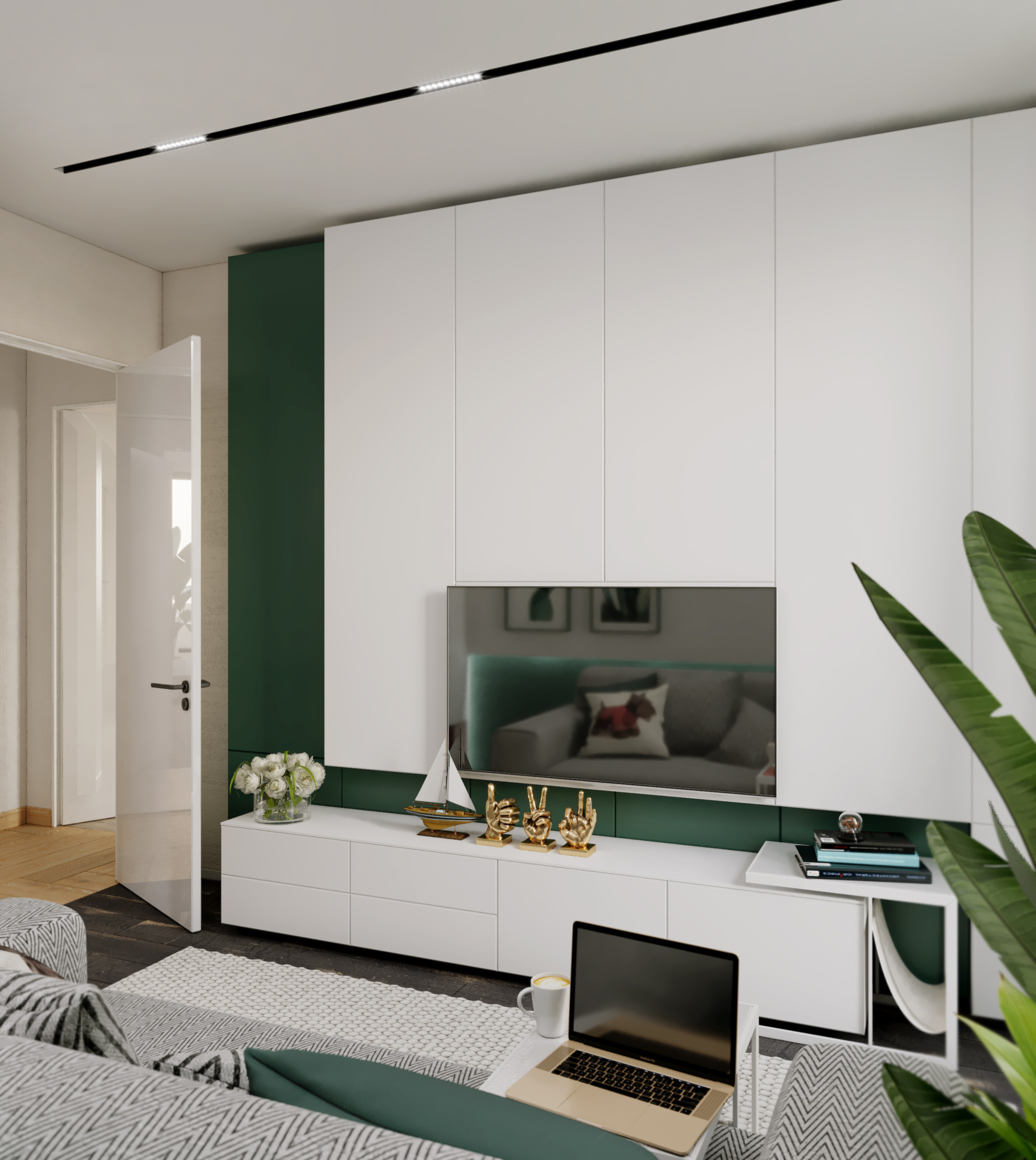 Частная квартира 70 м², г. Москва. Архитектор, дизайнер интерьера, декоратор