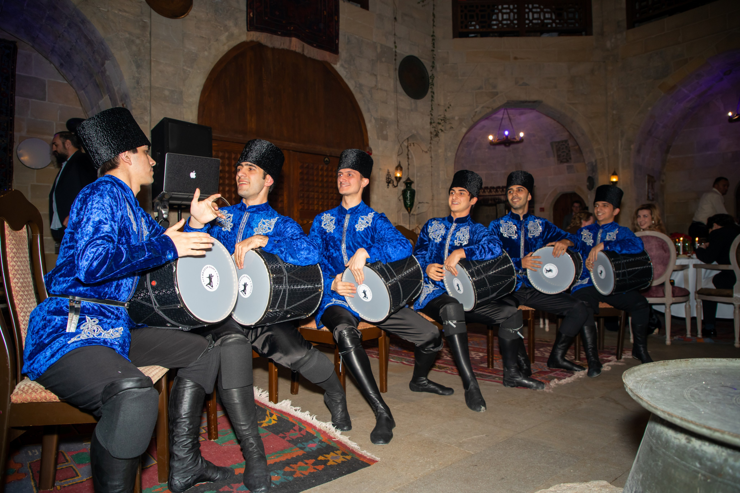 Gala-Dinner with the French Countess, the main etiquette expert Marie de Tilly. Baku Photographer