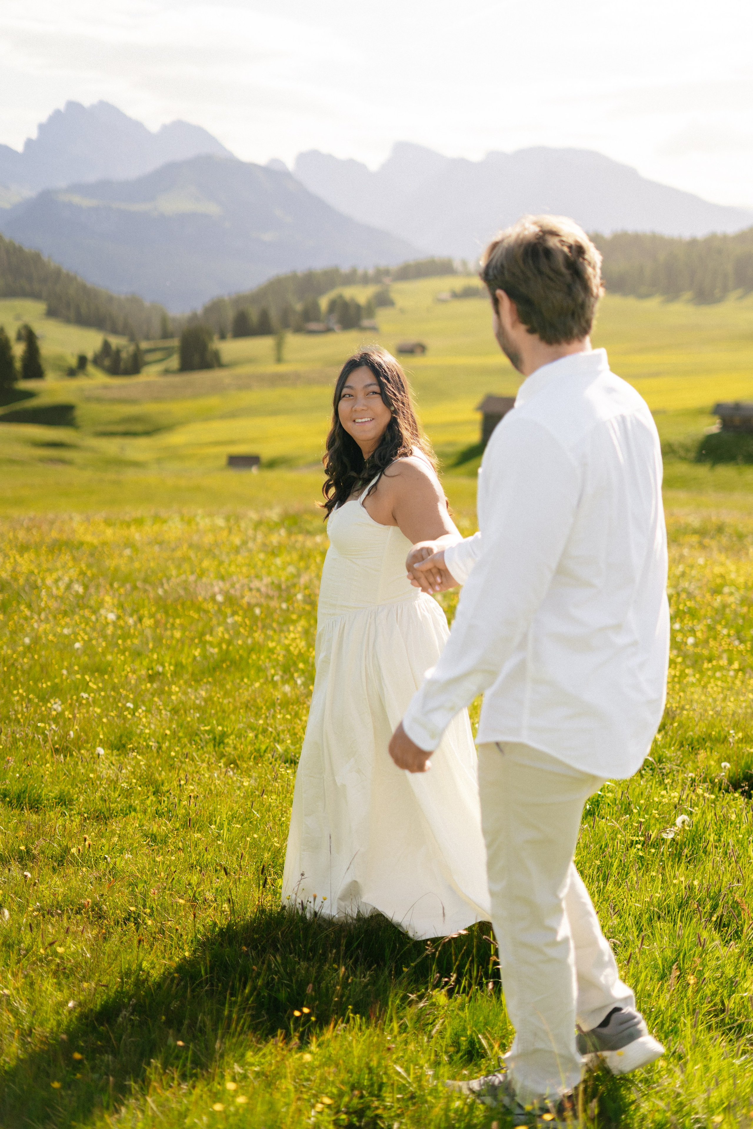 E & J (Alpe di Siusi, Dolomites, Italy). Marriage Proposal Photographer in Verona, Lake Garda and Dolomites| Diana Fedrigo