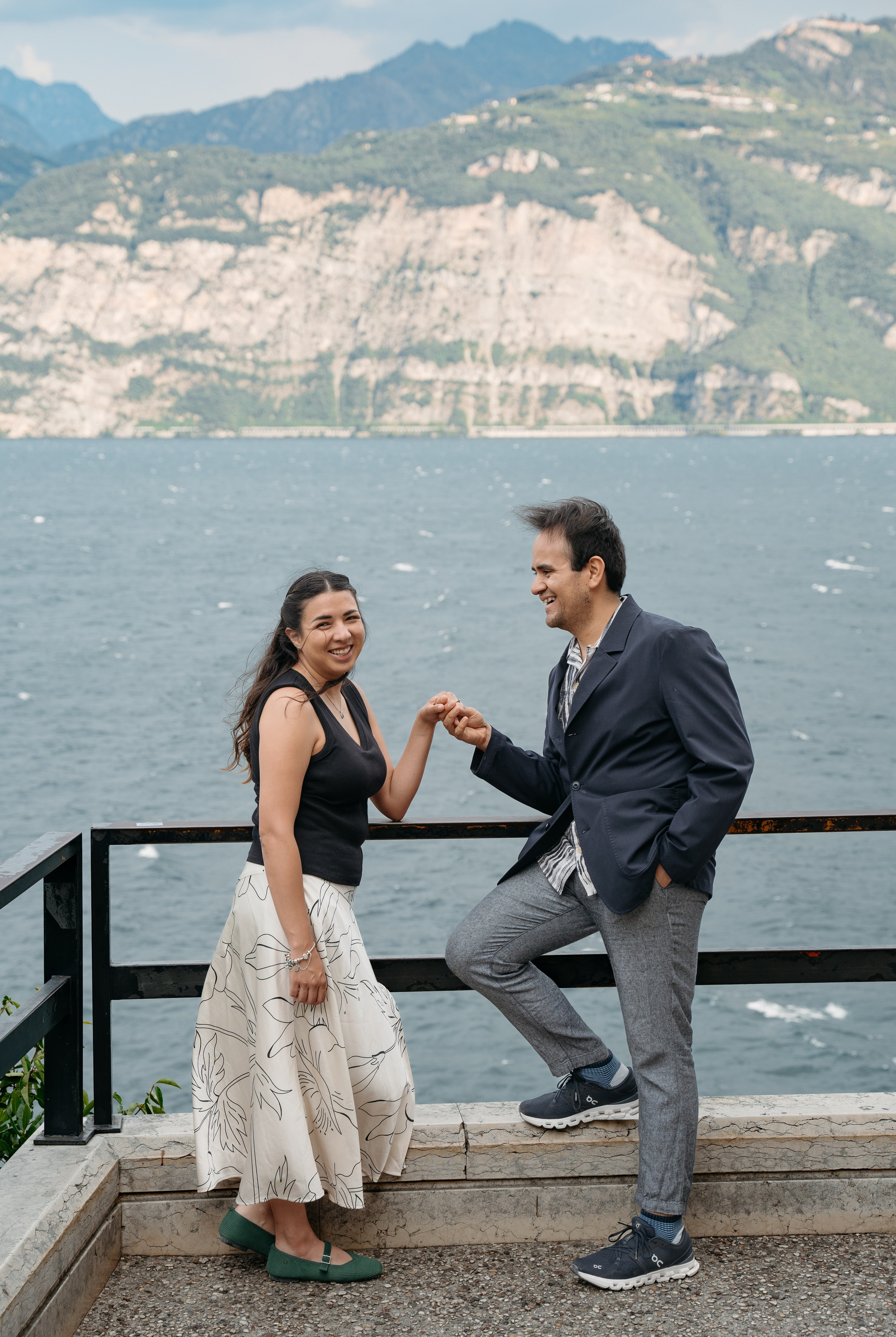 E & M (Malcesine, Lake Garda, Italy). Marriage Proposal Photographer in Verona, Lake Garda and Dolomites| Diana Fedrigo
