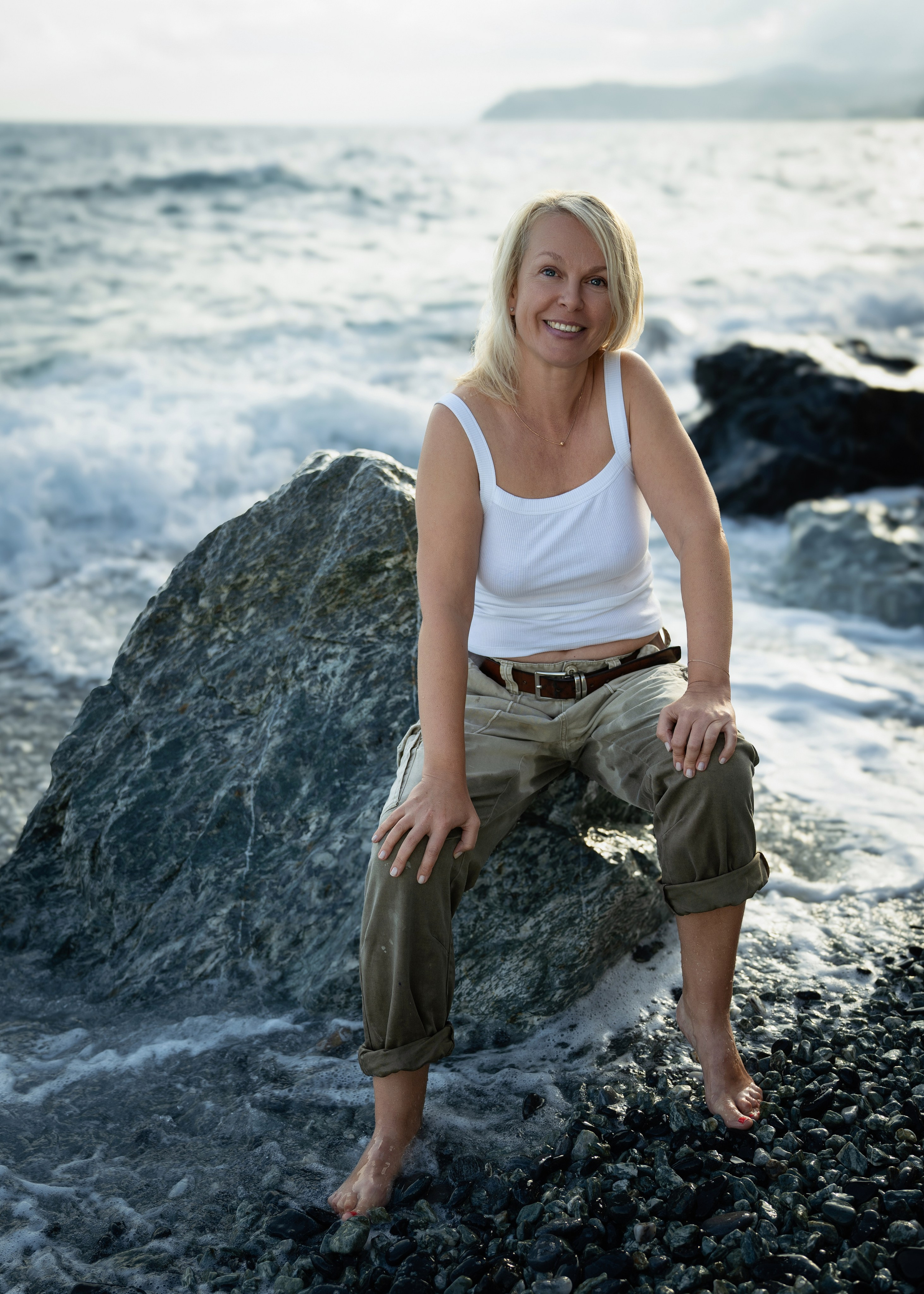 Olga. Fotografa a Genova, Italia. Yuliya Hadunova