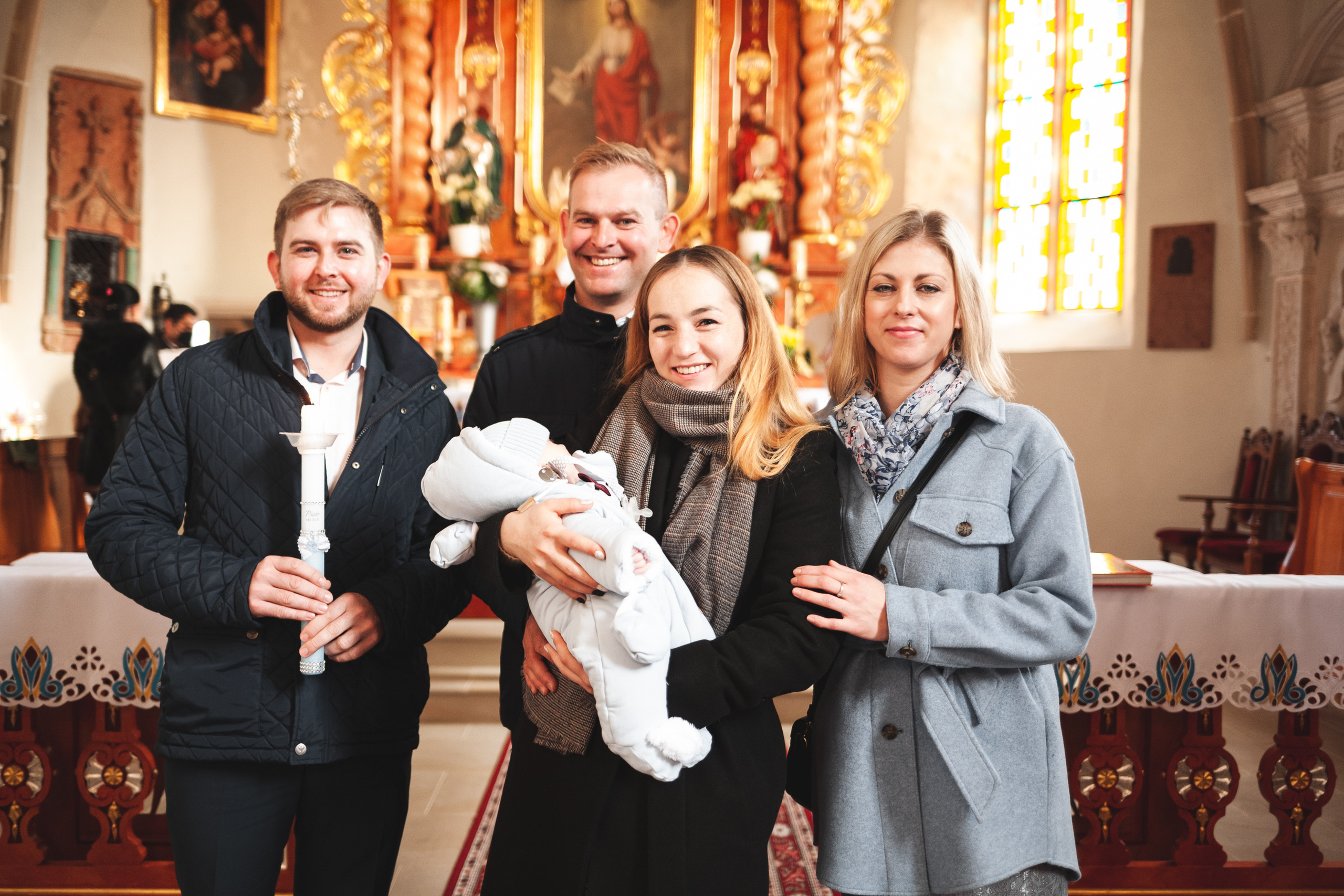 Chrzest dziecięcy Kościół Piotrowice | Fotograf we Wroclawiu. Dimitri Ilkov Photography — Capturing Life’s Moments in Edmonton, Cana