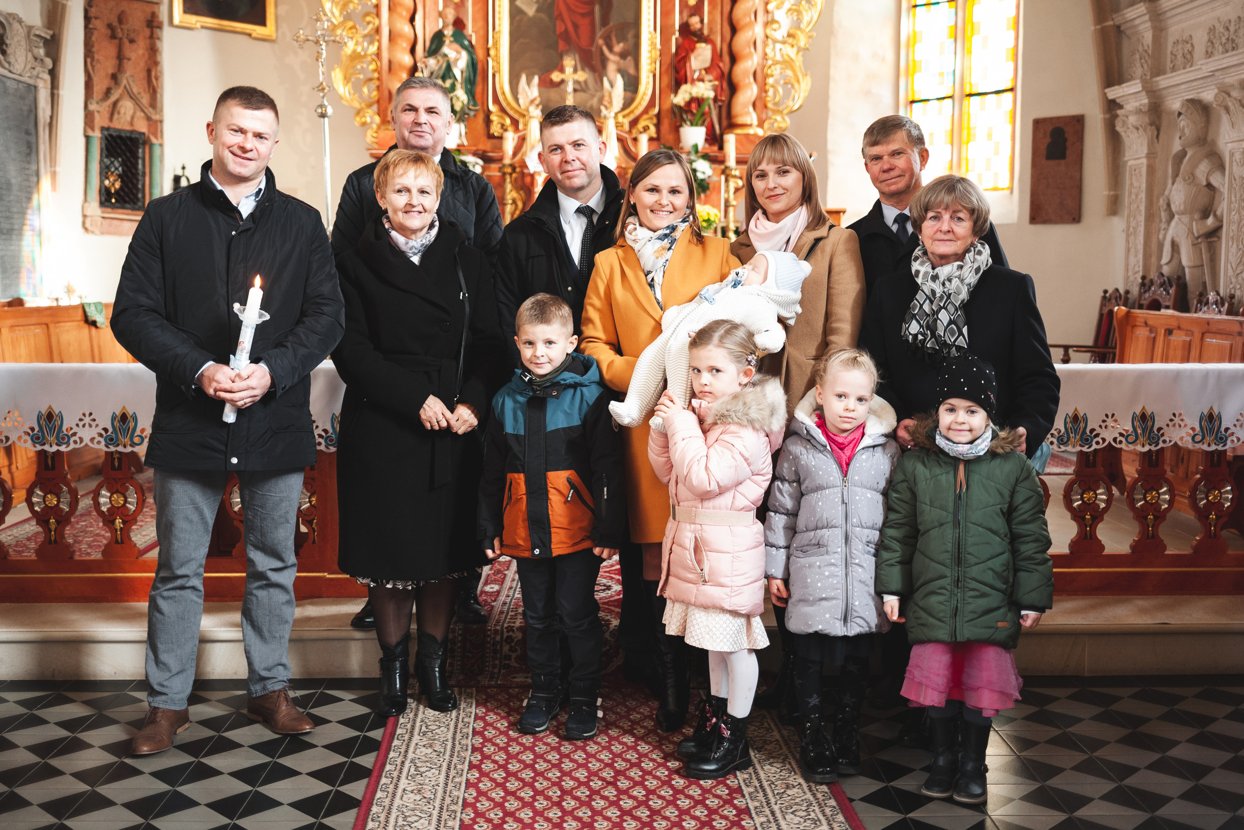 Chrzest dziecięcy Kościół Piotrowice | Fotograf we Wroclawiu. Dimitri Ilkov Photography — Capturing Life’s Moments in Edmonton, Cana