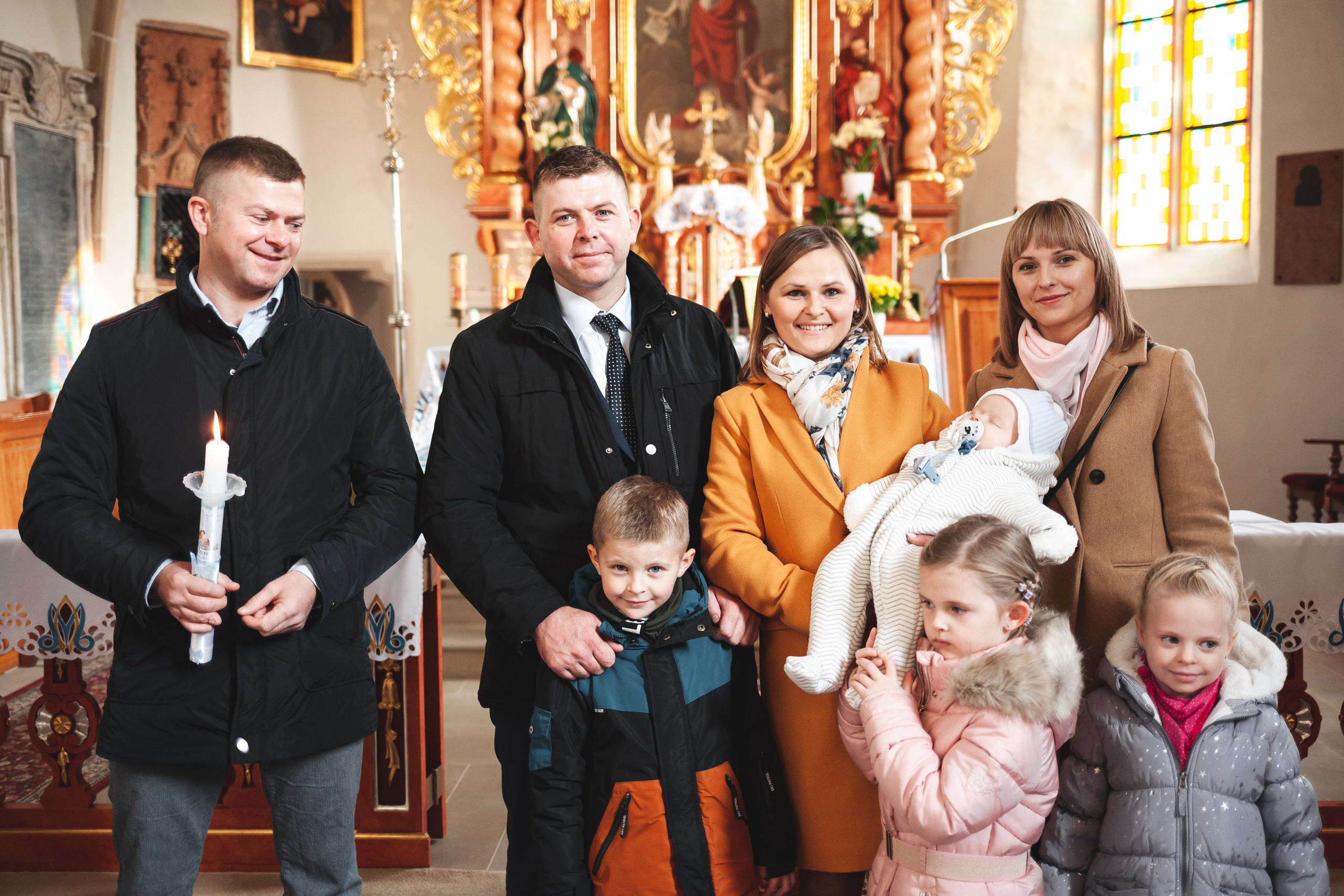 Chrzest dziecięcy Kościół Piotrowice | Fotograf we Wroclawiu. Dimitri Ilkov Photography — Capturing Life’s Moments in Edmonton, Cana
