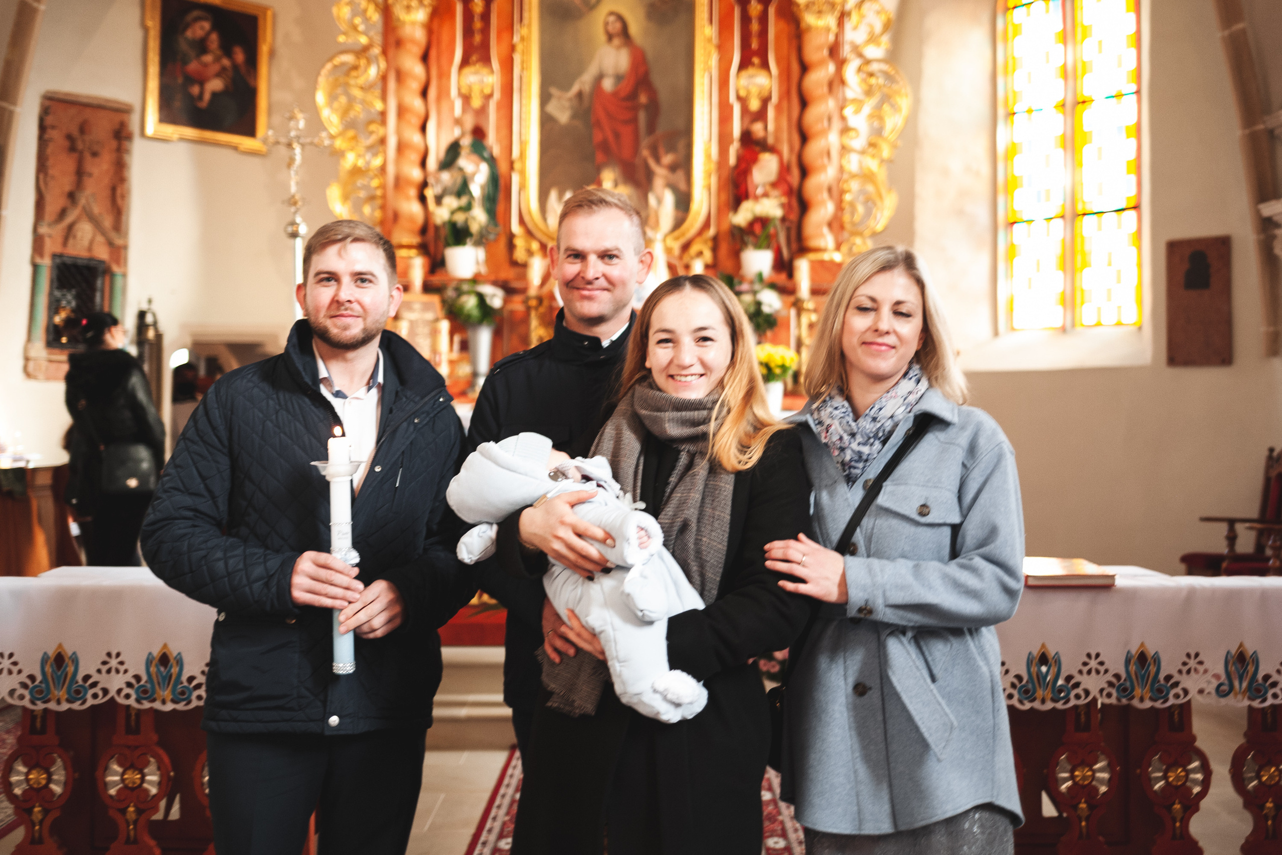 Chrzest dziecięcy Kościół Piotrowice | Fotograf we Wroclawiu. Dimitri Ilkov Photography — Capturing Life’s Moments in Edmonton, Cana