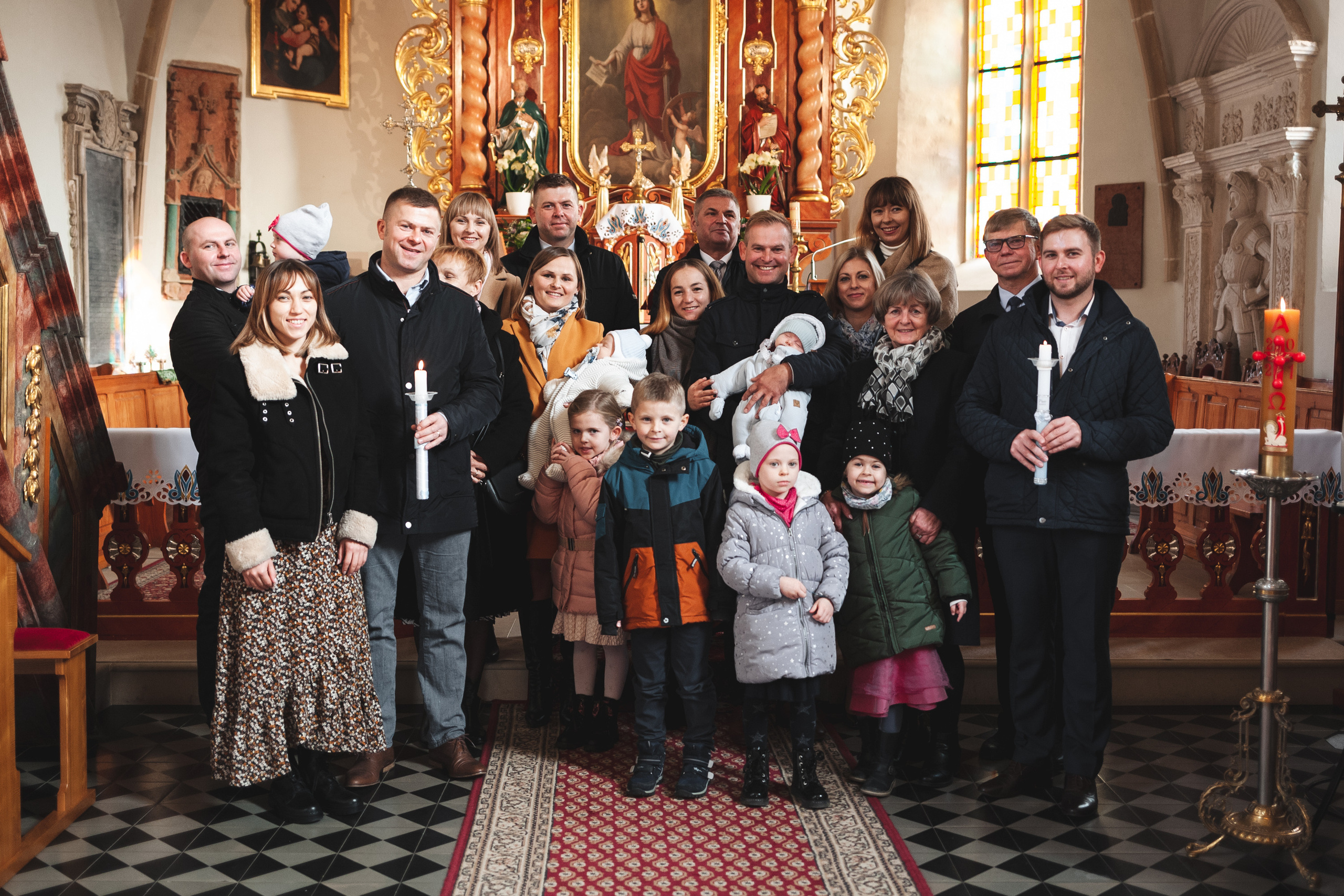 Chrzest dziecięcy Kościół Piotrowice | Fotograf we Wroclawiu. Dimitri Ilkov Photography — Capturing Life’s Moments in Edmonton, Cana