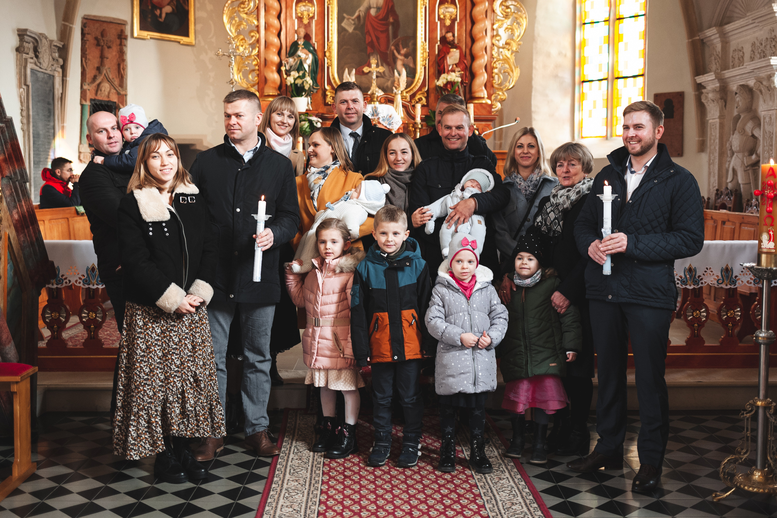 Chrzest dziecięcy Kościół Piotrowice | Fotograf we Wroclawiu. Dimitri Ilkov Photography — Capturing Life’s Moments in Edmonton, Cana