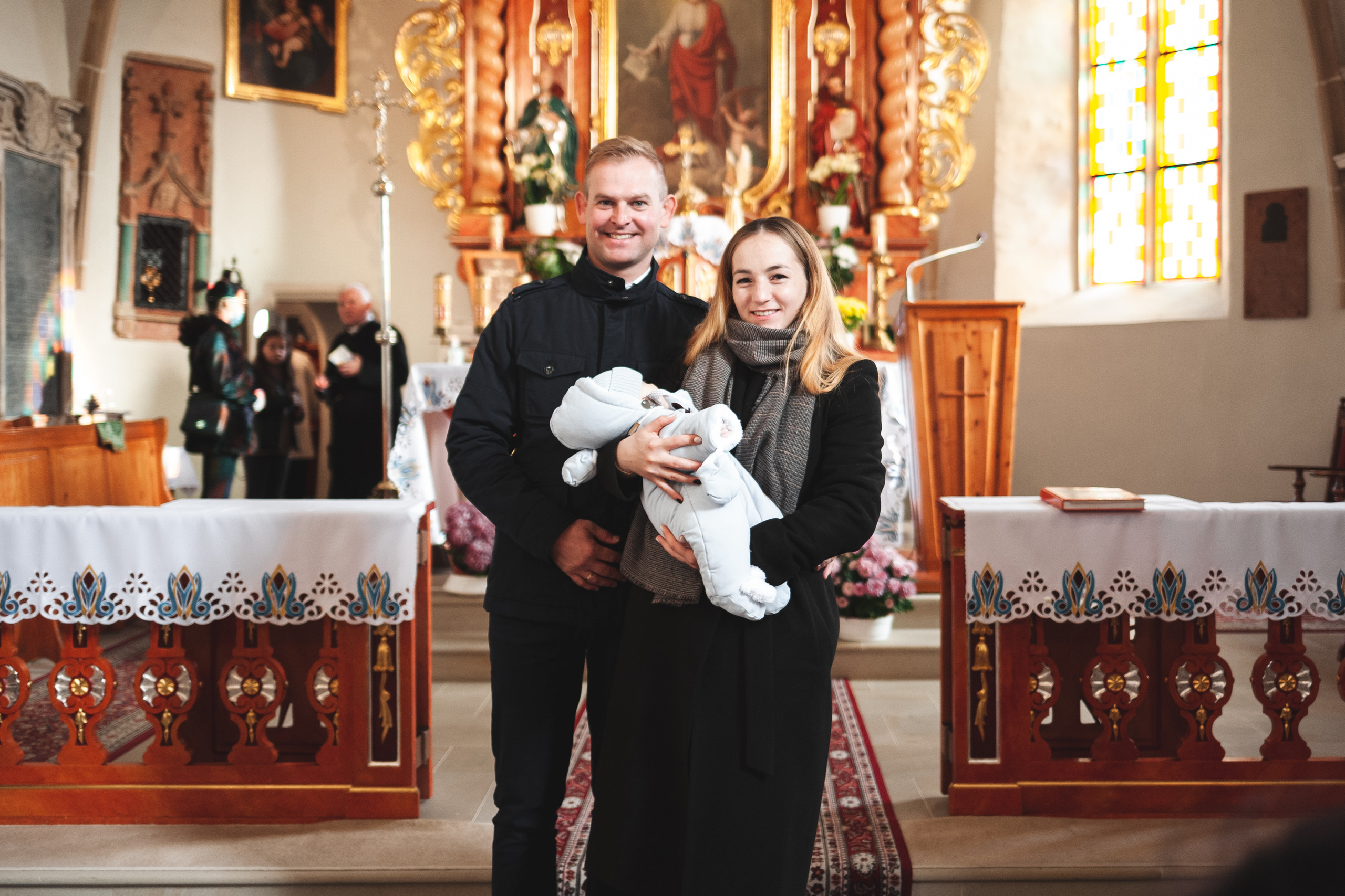 Chrzest dziecięcy Kościół Piotrowice | Fotograf we Wroclawiu. Dimitri Ilkov Photography — Capturing Life’s Moments in Edmonton, Cana